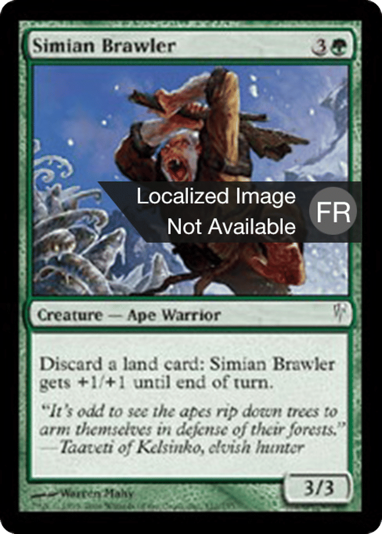 Bagarreur simiesque — Coldsnap — Magic: The Gathering