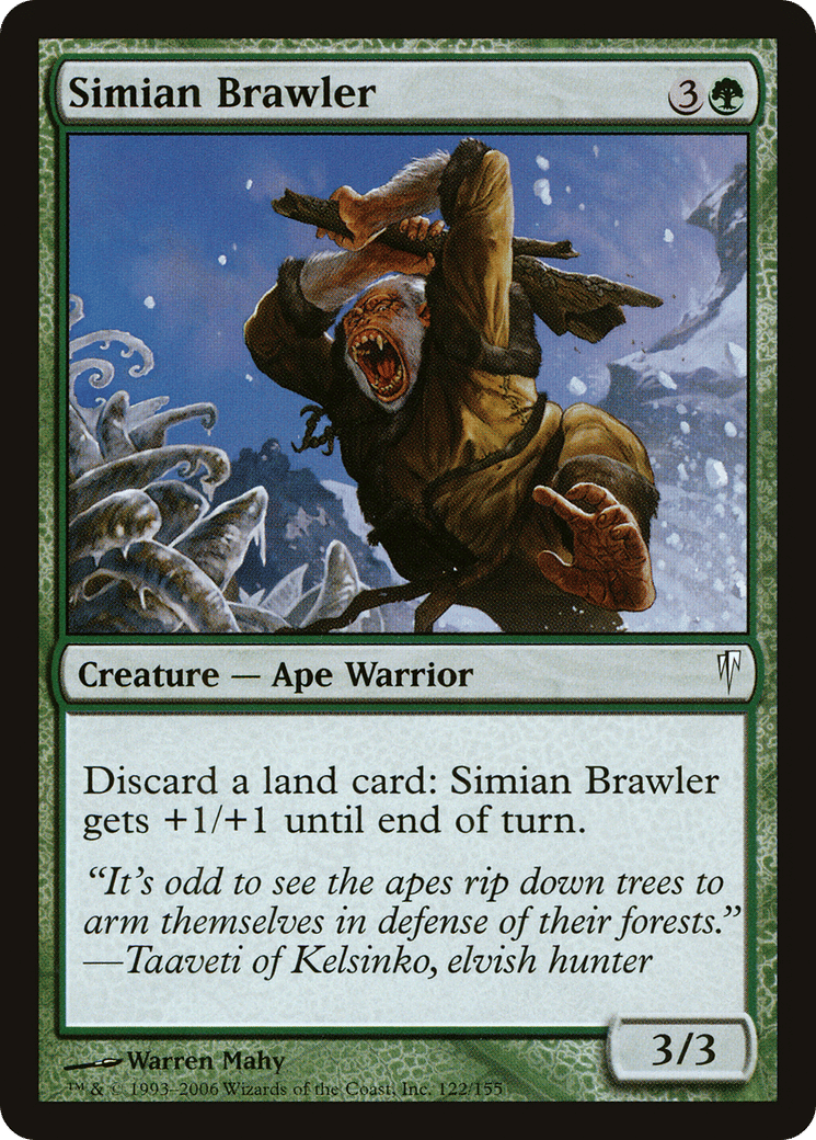 Simian Brawler — Coldsnap — Magic: The Gathering
