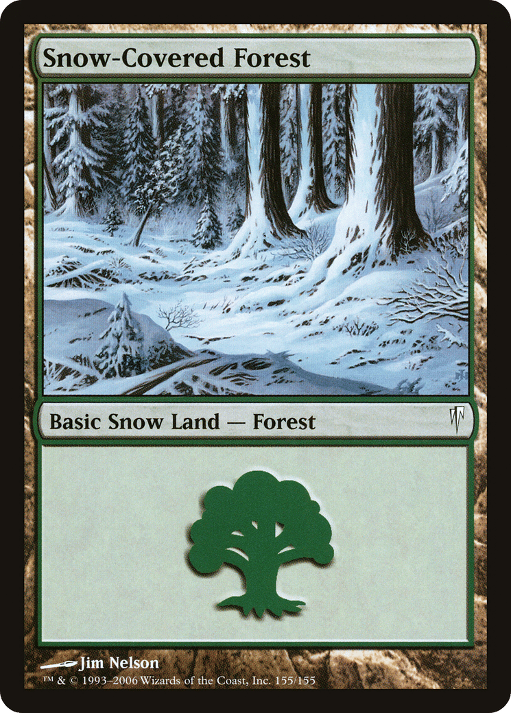 Snow-Covered Forest — Coldsnap — Magic: The Gathering
