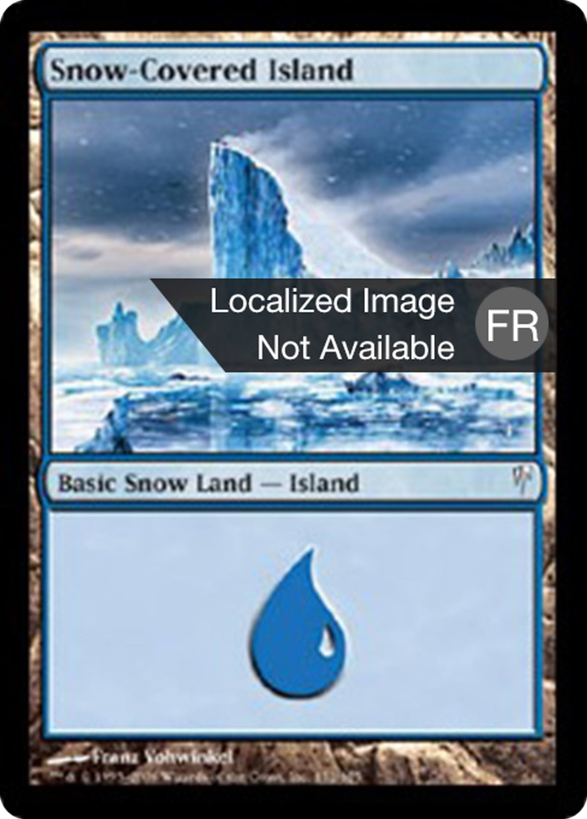 Île enneigée — Coldsnap — Magic: The Gathering