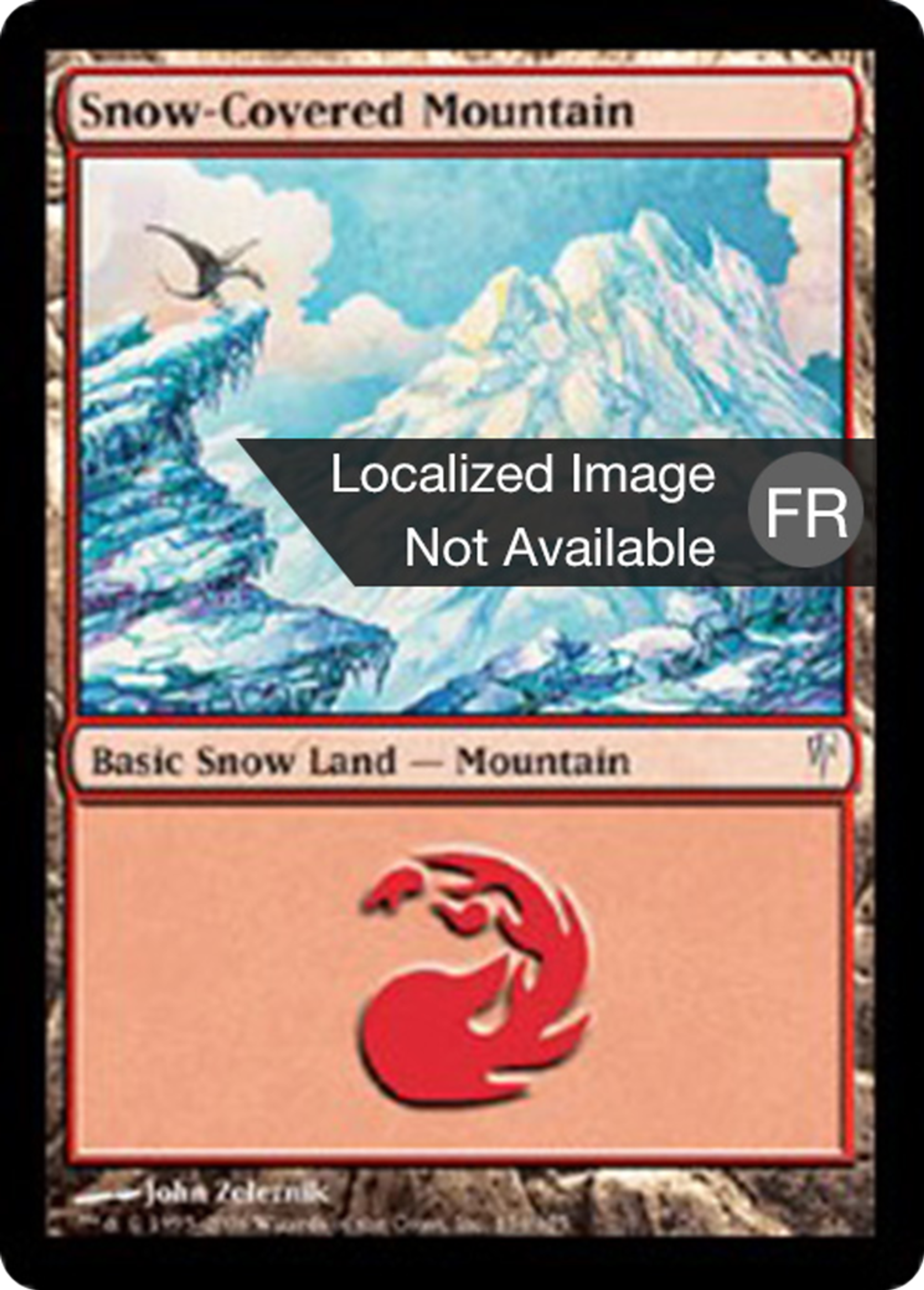 Montagne enneigée — Coldsnap — Magic: The Gathering