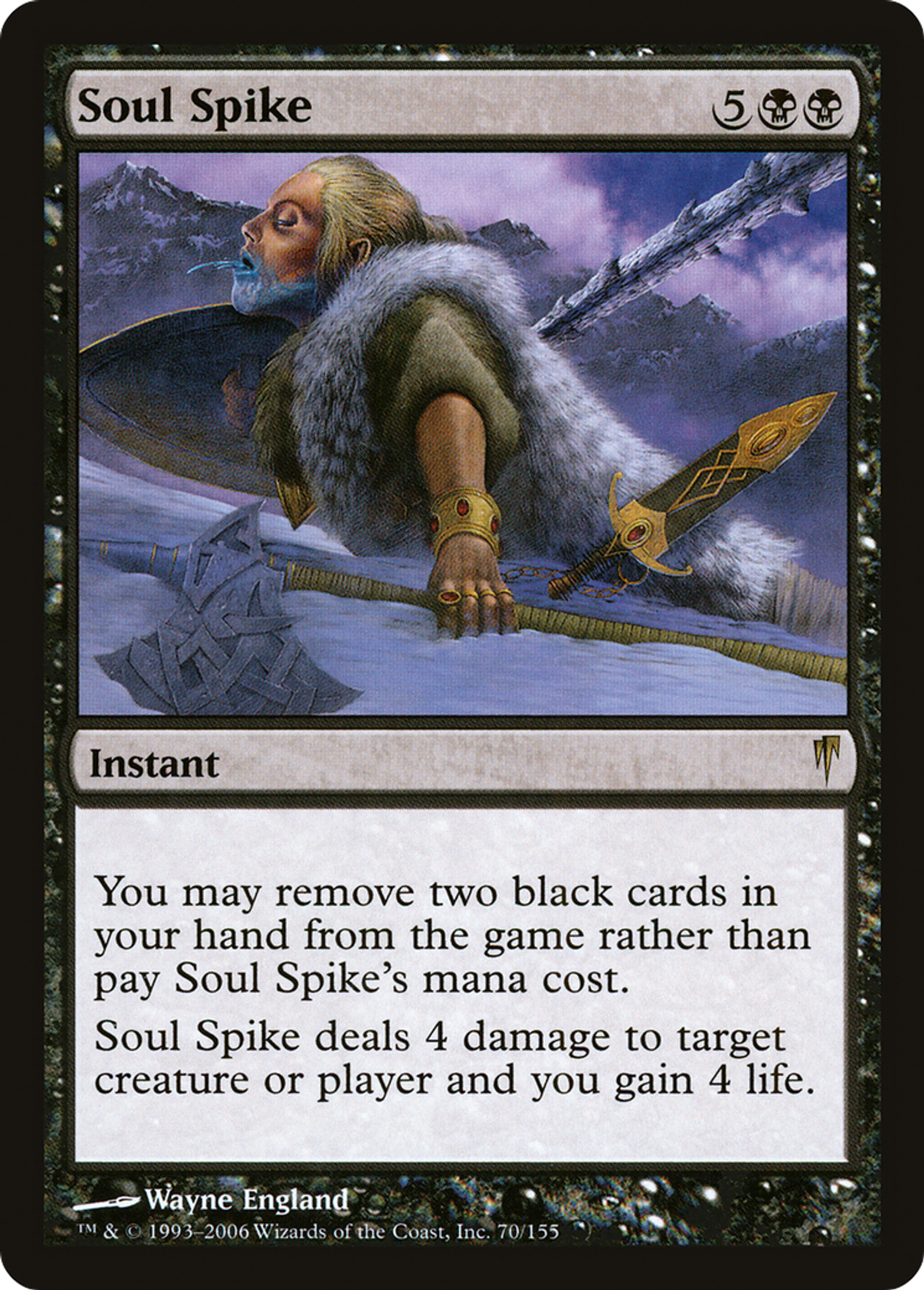 Soul Spike — Coldsnap — Magic: The Gathering