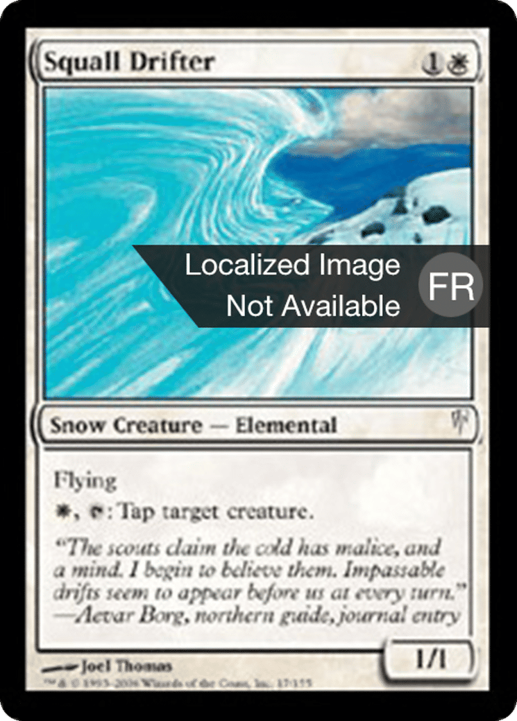 Dériveur des bourrasques — Coldsnap — Magic: The Gathering