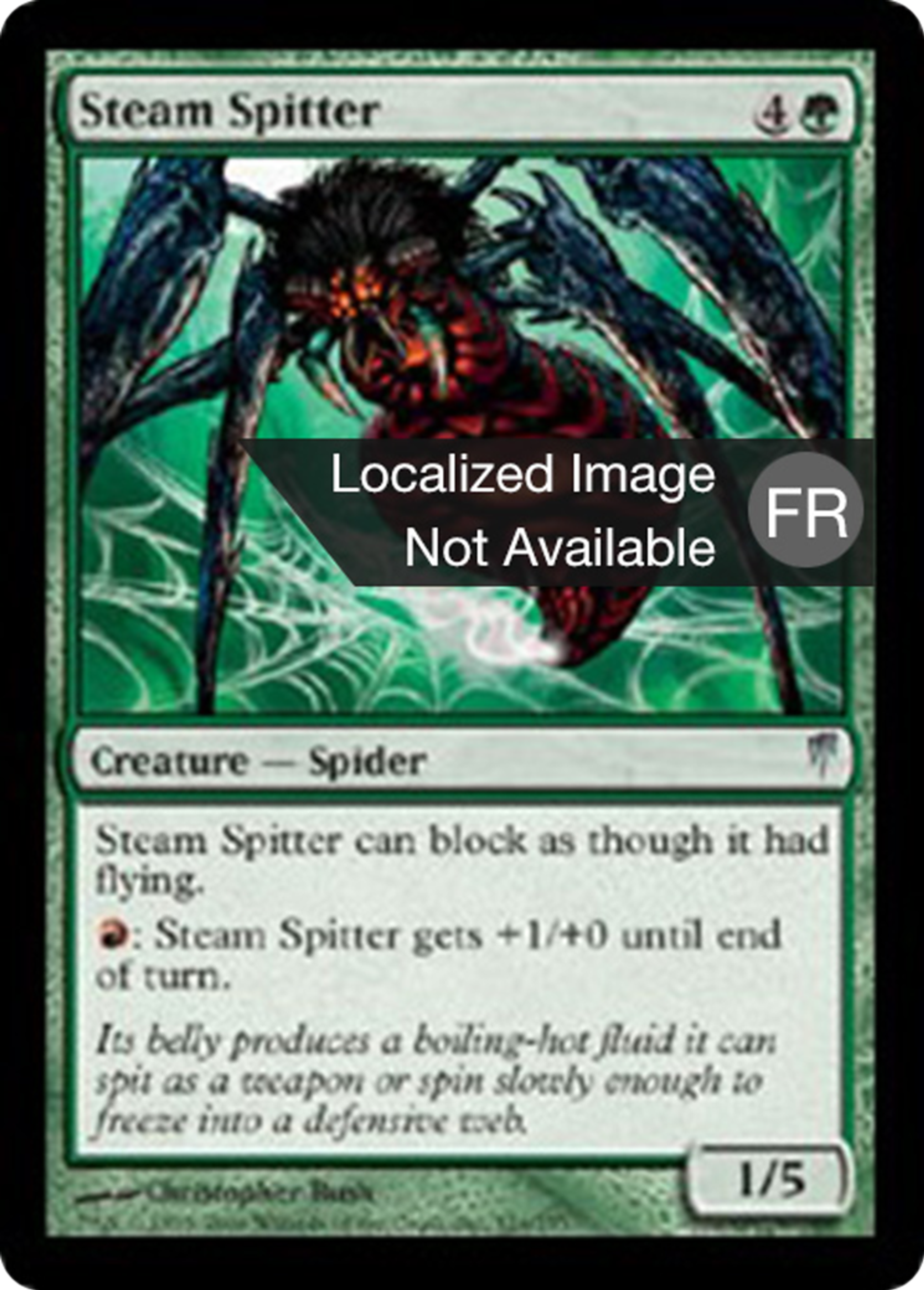 Cracheuse de vapeur — Coldsnap — Magic: The Gathering