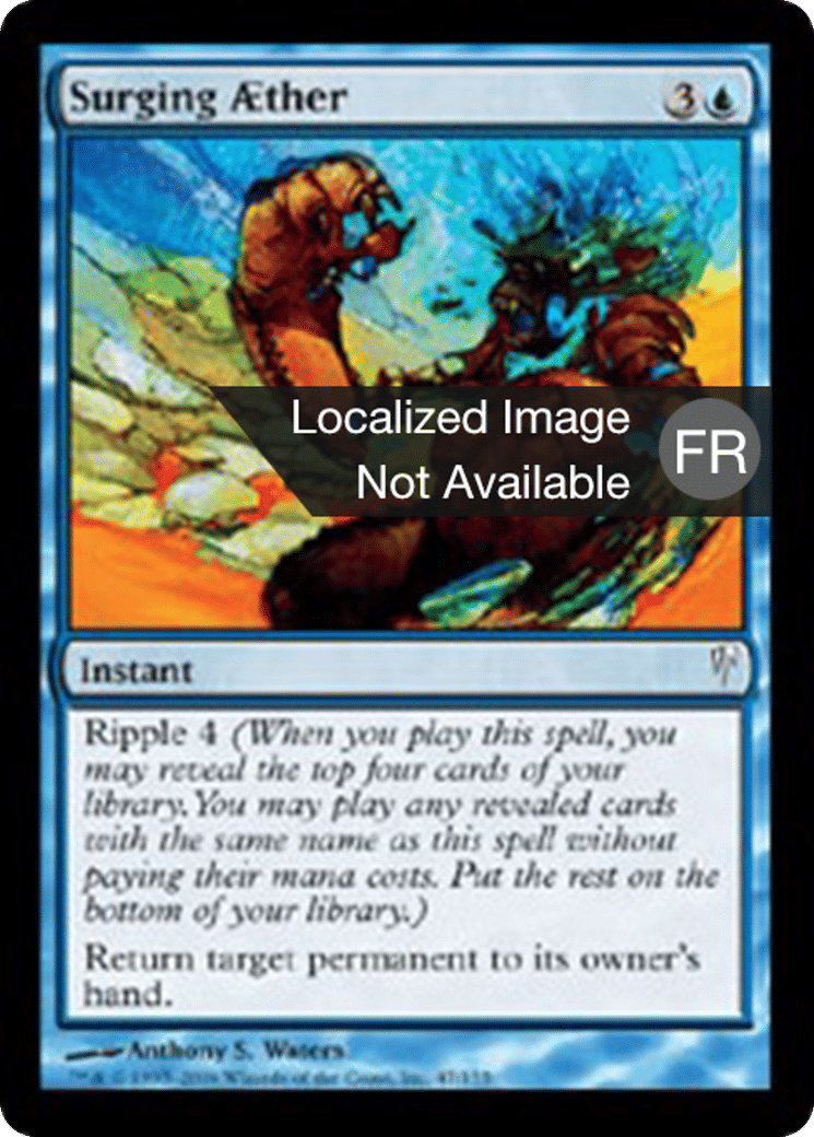 Aether tumultueux — Coldsnap — Magic: The Gathering