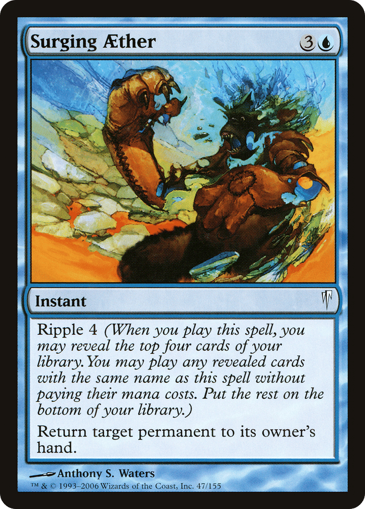 Surging Aether — Coldsnap — Magic: The Gathering