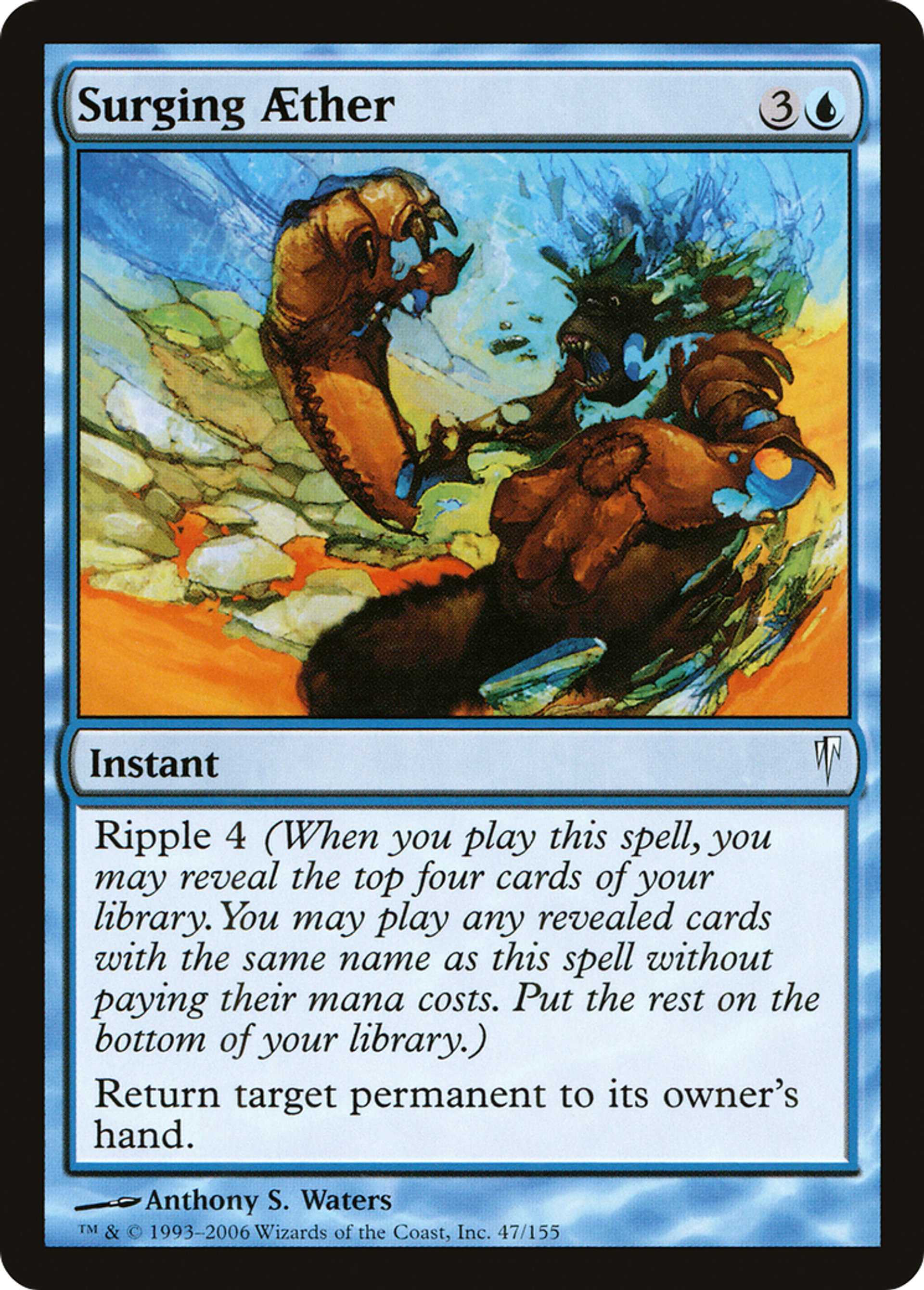 Surging Aether — Coldsnap — Magic: The Gathering