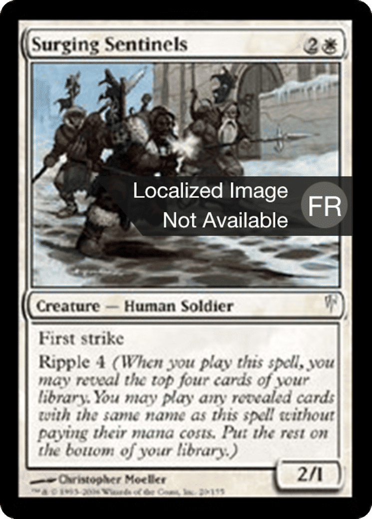 Sentinelles tumultueuses — Coldsnap — Magic: The Gathering