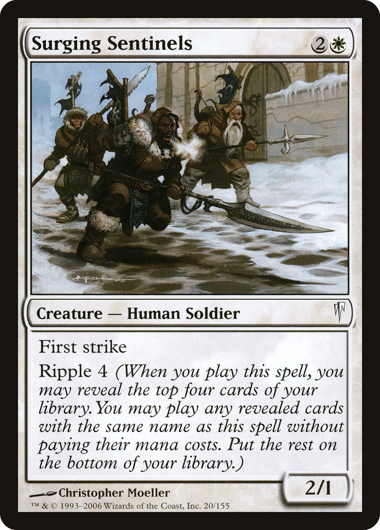 Sentinelles tumultueuses — Coldsnap — Magic: The Gathering
