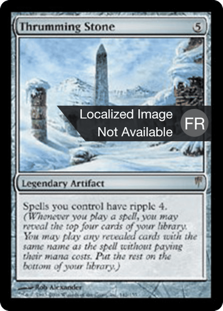 Pierre psalmodique — Coldsnap — Magic: The Gathering