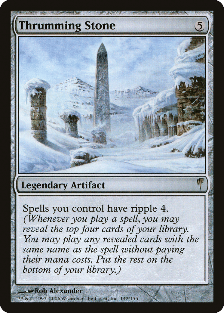 Thrumming Stone — Coldsnap — Magic: The Gathering