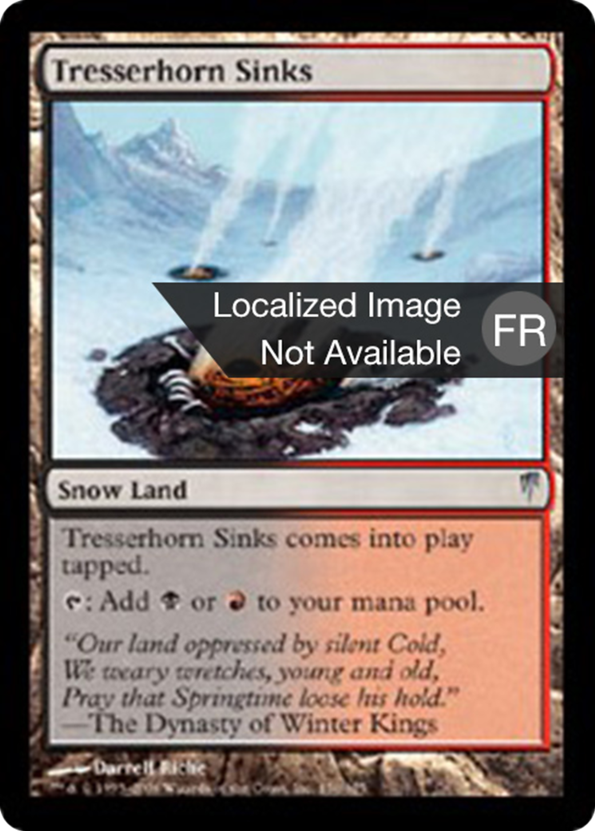 Charniers de Tresserhorn — Coldsnap — Magic: The Gathering