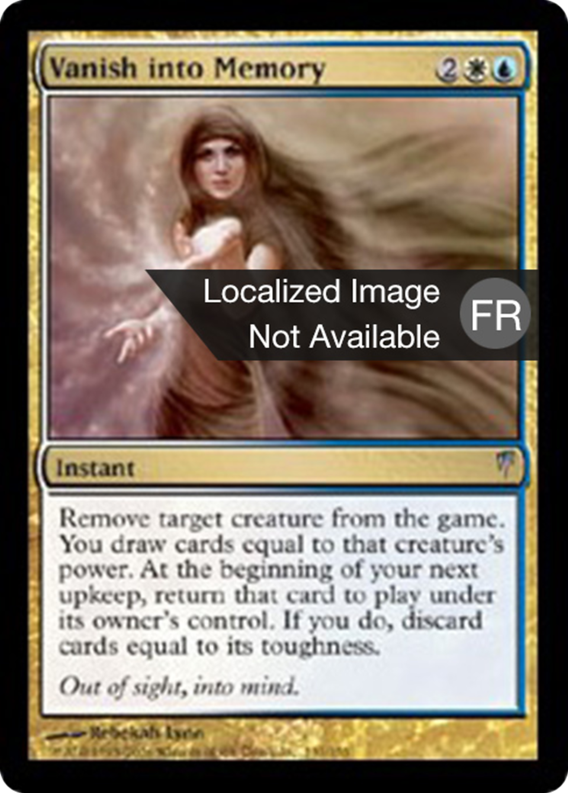 Disparition dans la mémoire — Coldsnap — Magic: The Gathering