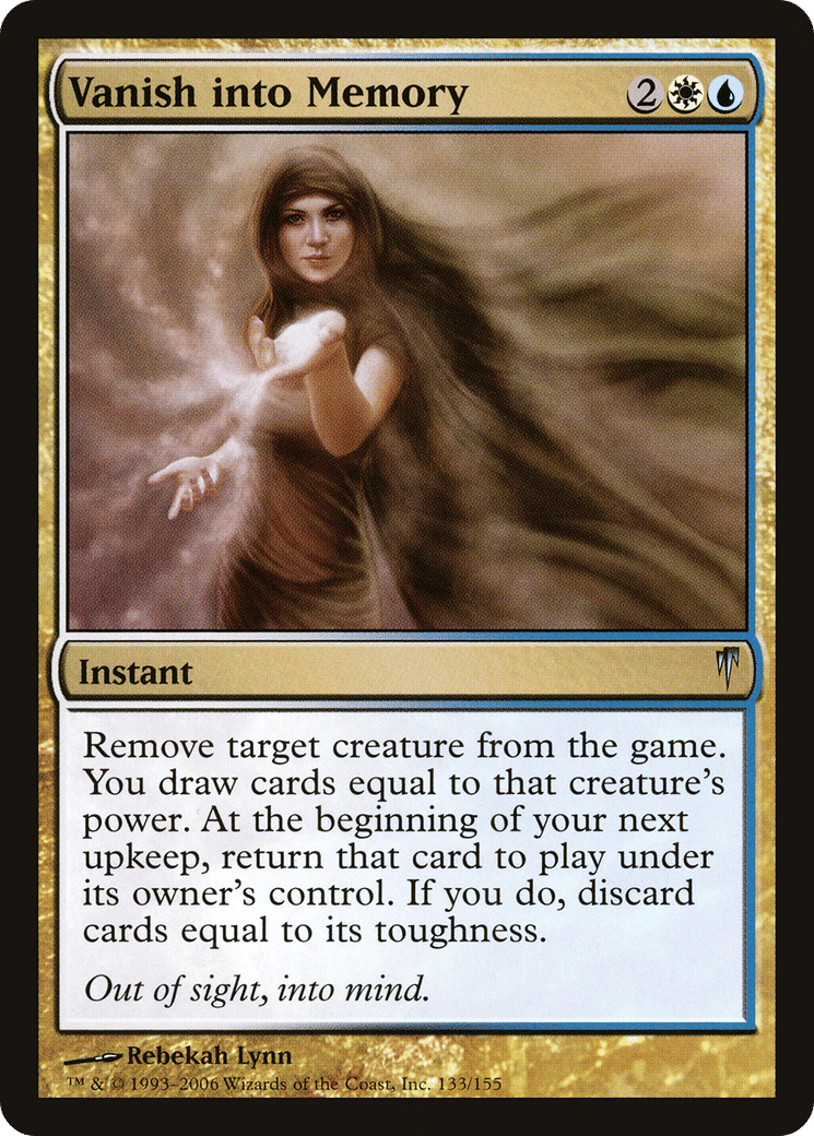 Vanish into Memory — Coldsnap — Magic: The Gathering