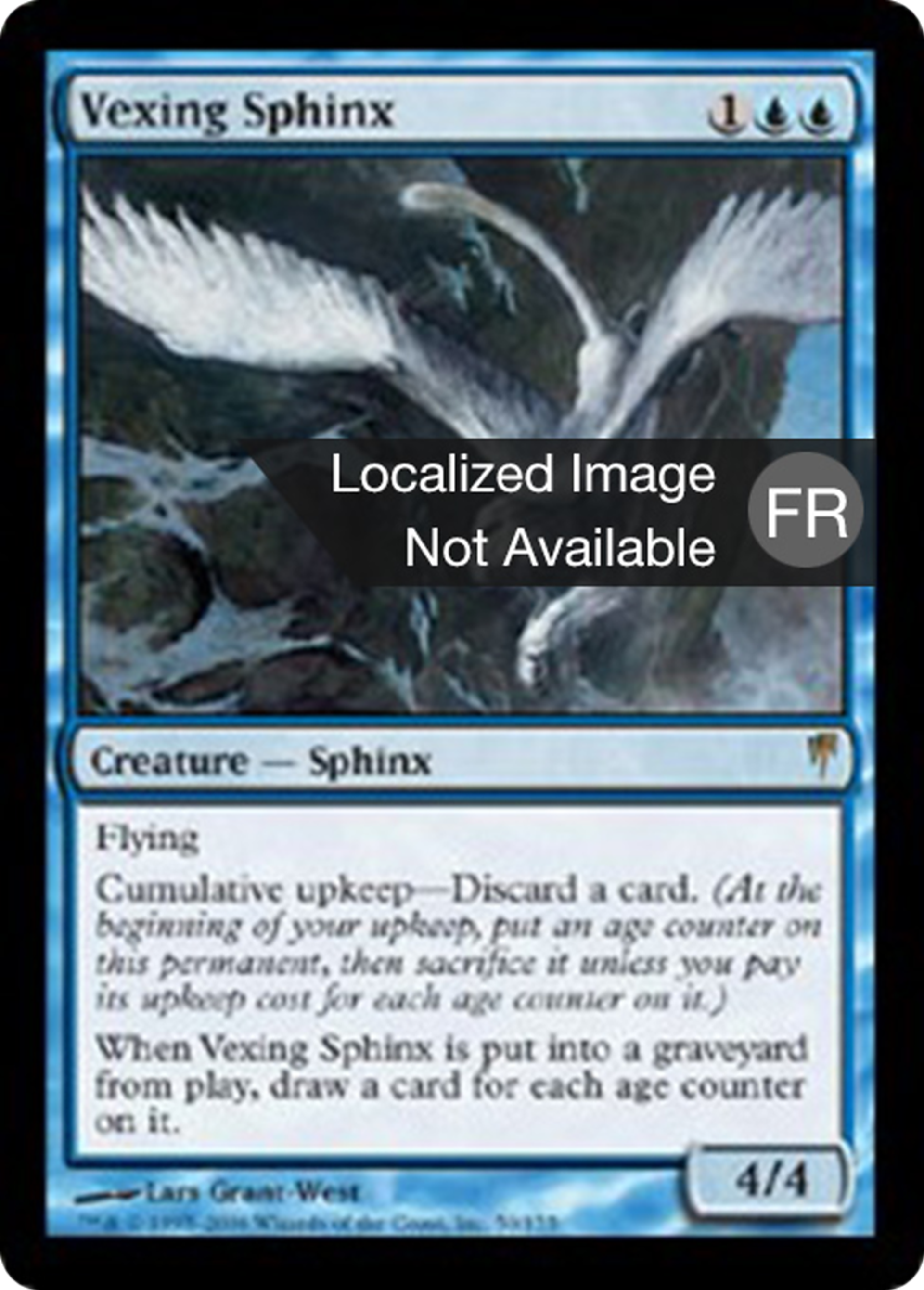 Sphinx vexatoire — Coldsnap — Magic: The Gathering