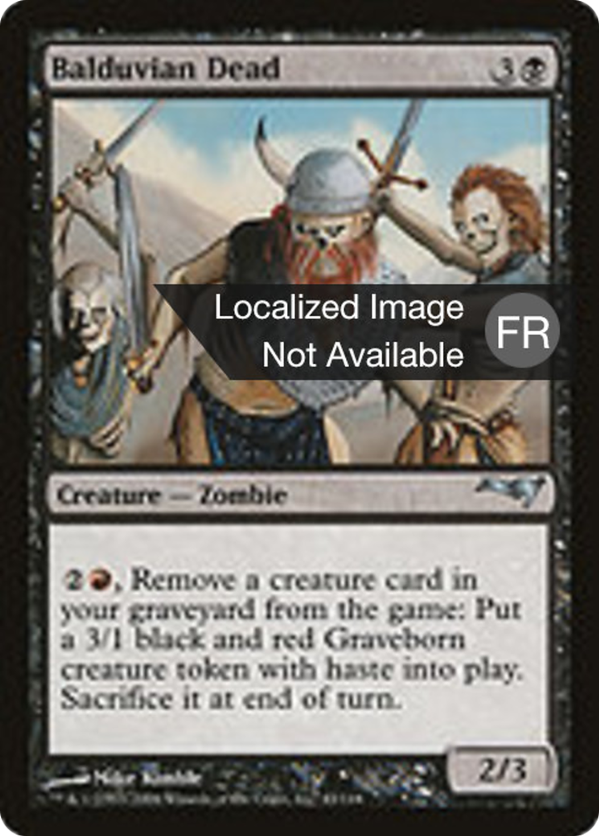 Mort balduvian — Coldsnap Theme Decks — Magic: The Gathering