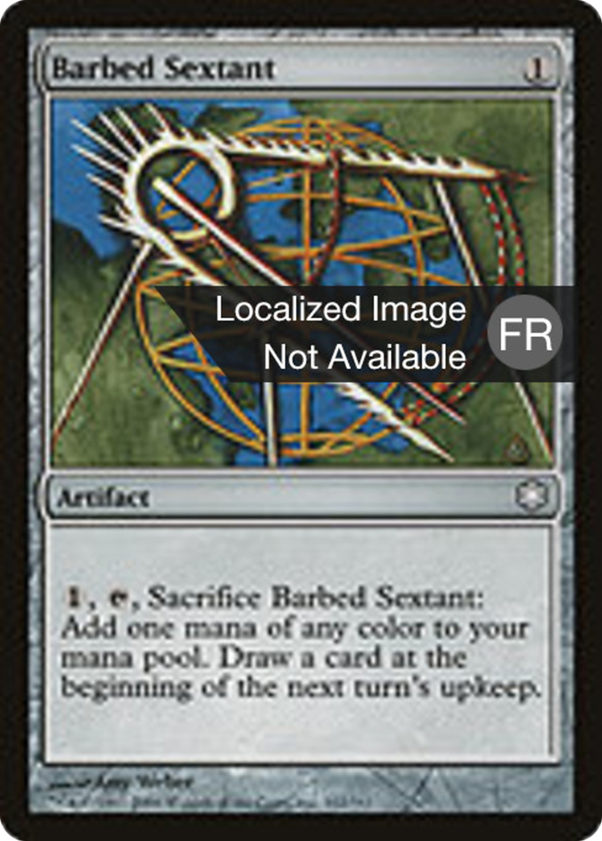 Sextant barbelé — Coldsnap Theme Decks — Magic: The Gathering