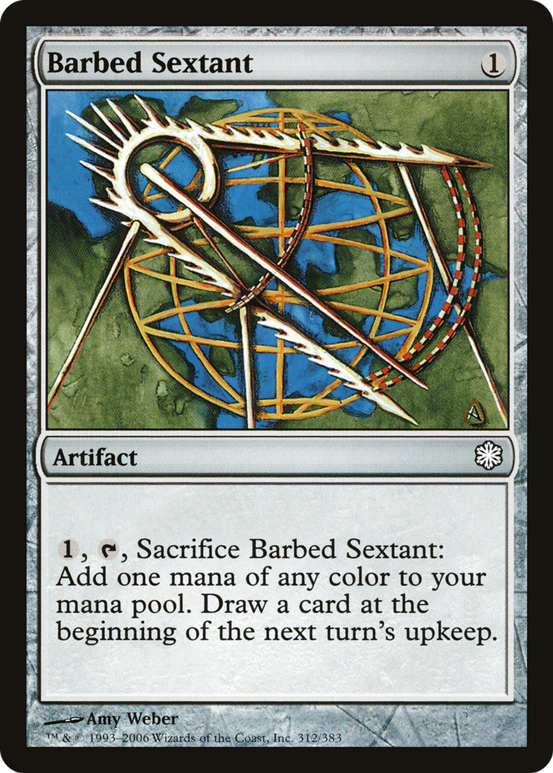 Sextant barbelé — Coldsnap Theme Decks — Magic: The Gathering