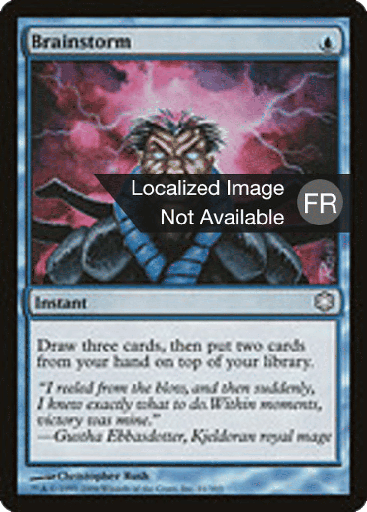 Remue-méninges — Coldsnap Theme Decks — Magic: The Gathering