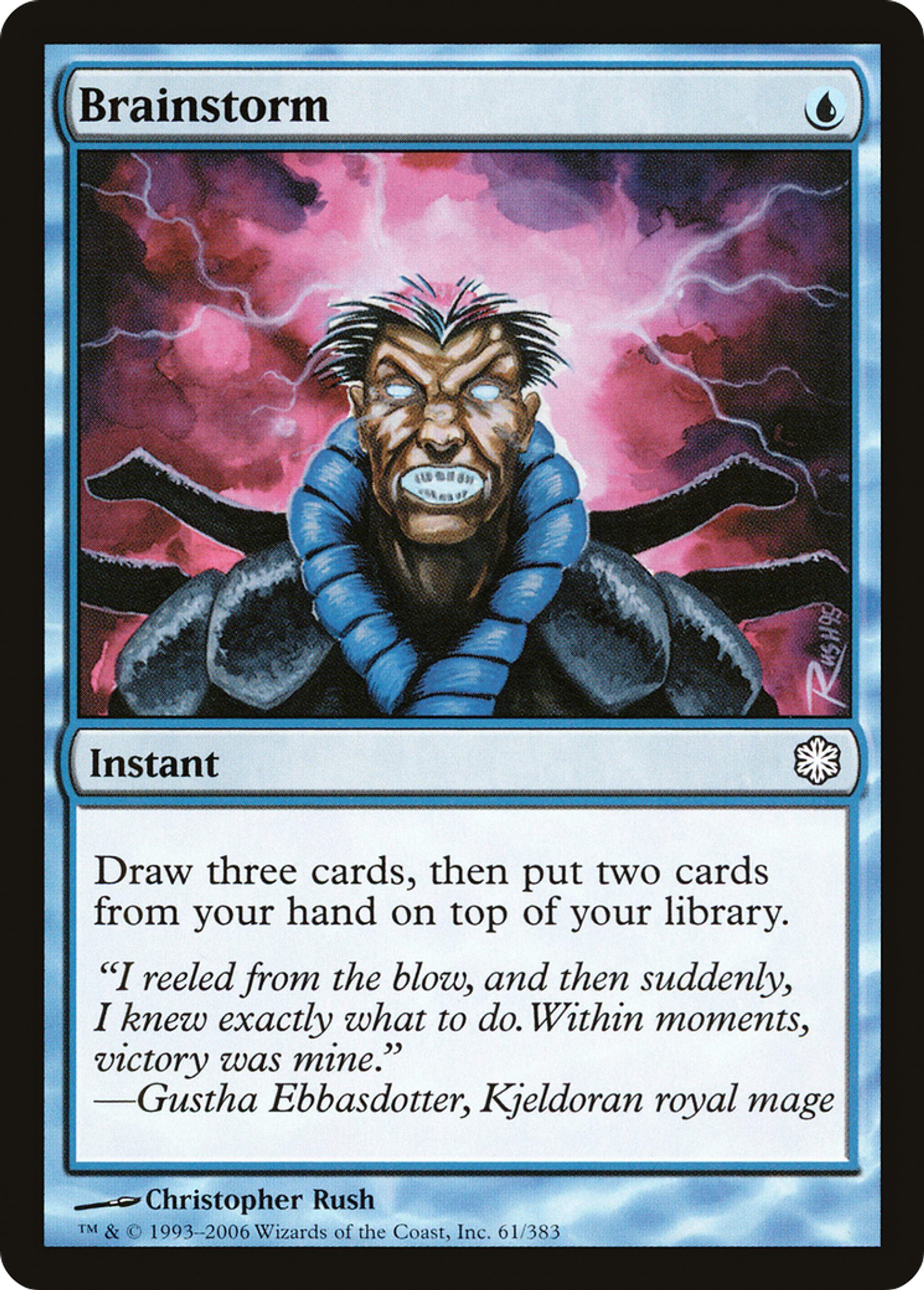 Brainstorm — Coldsnap Theme Decks — Magic: The Gathering