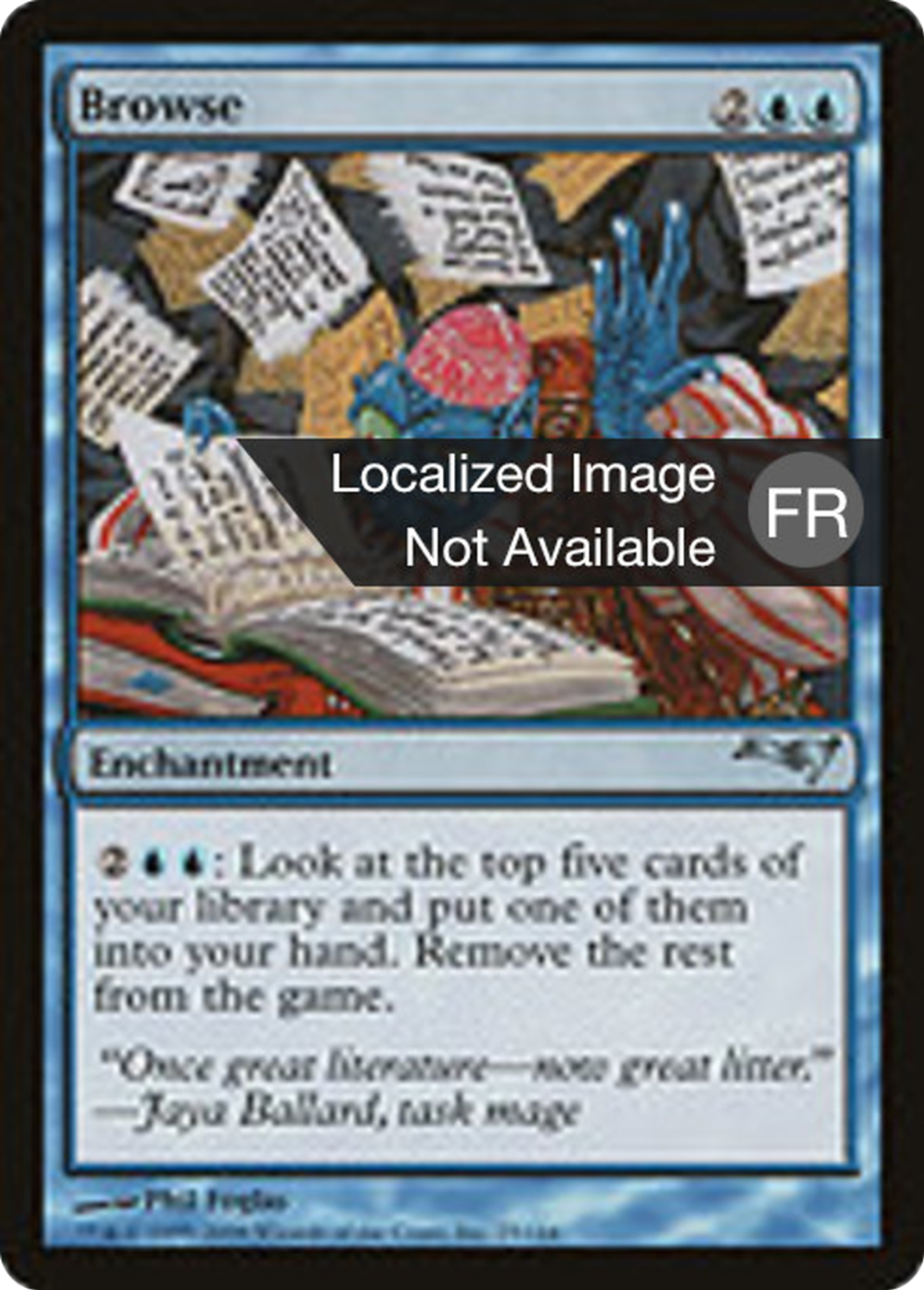 Feuilletage — Coldsnap Theme Decks — Magic: The Gathering