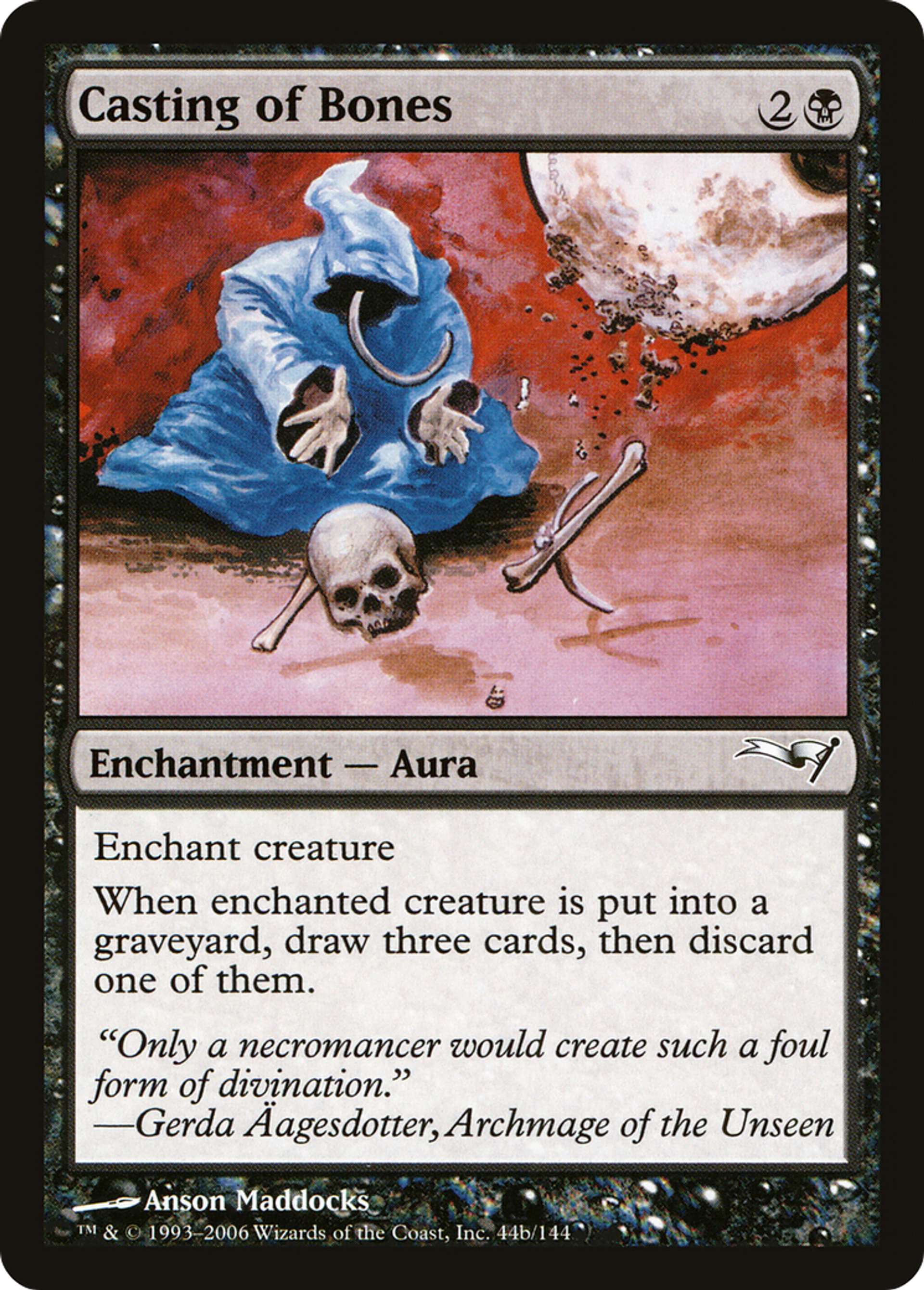 Casting of Bones — Coldsnap Theme Decks — Magic: The Gathering