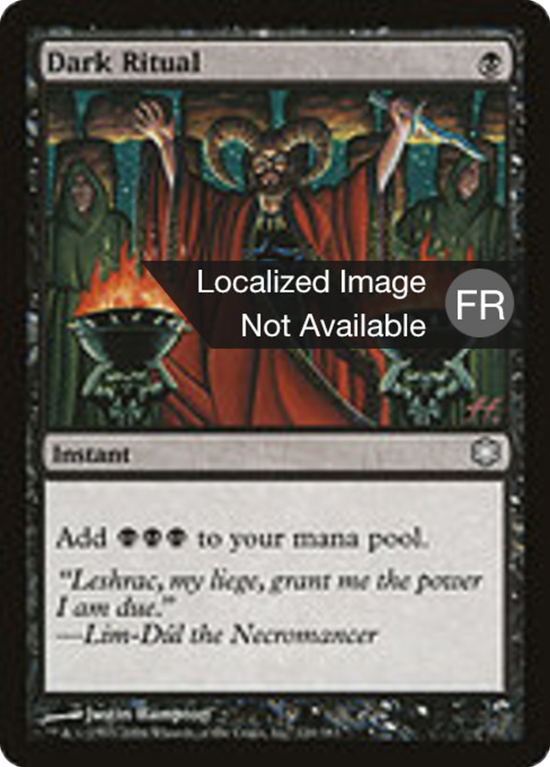 Messe noire — Coldsnap Theme Decks — Magic: The Gathering