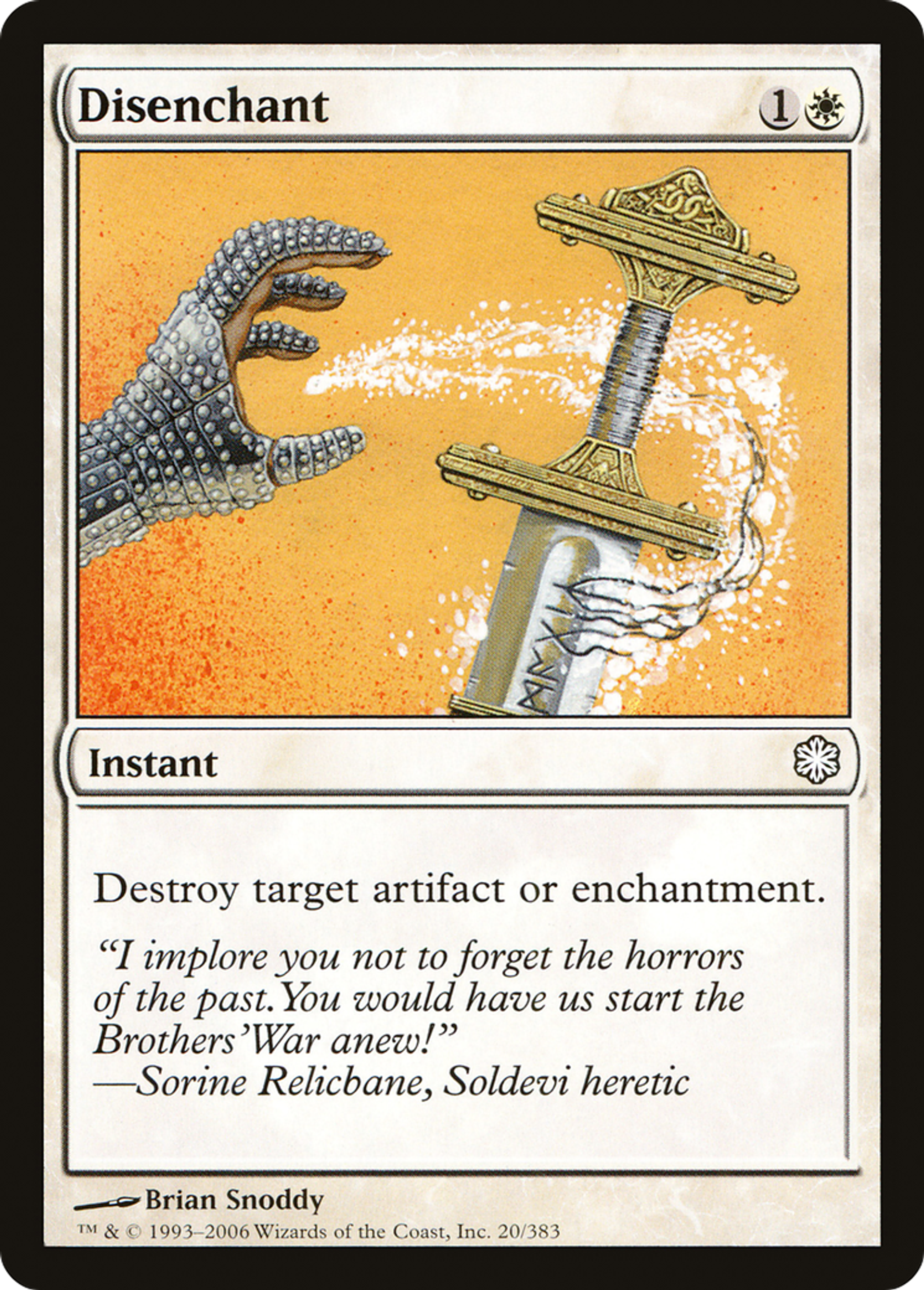 Disenchant — Coldsnap Theme Decks — Magic: The Gathering