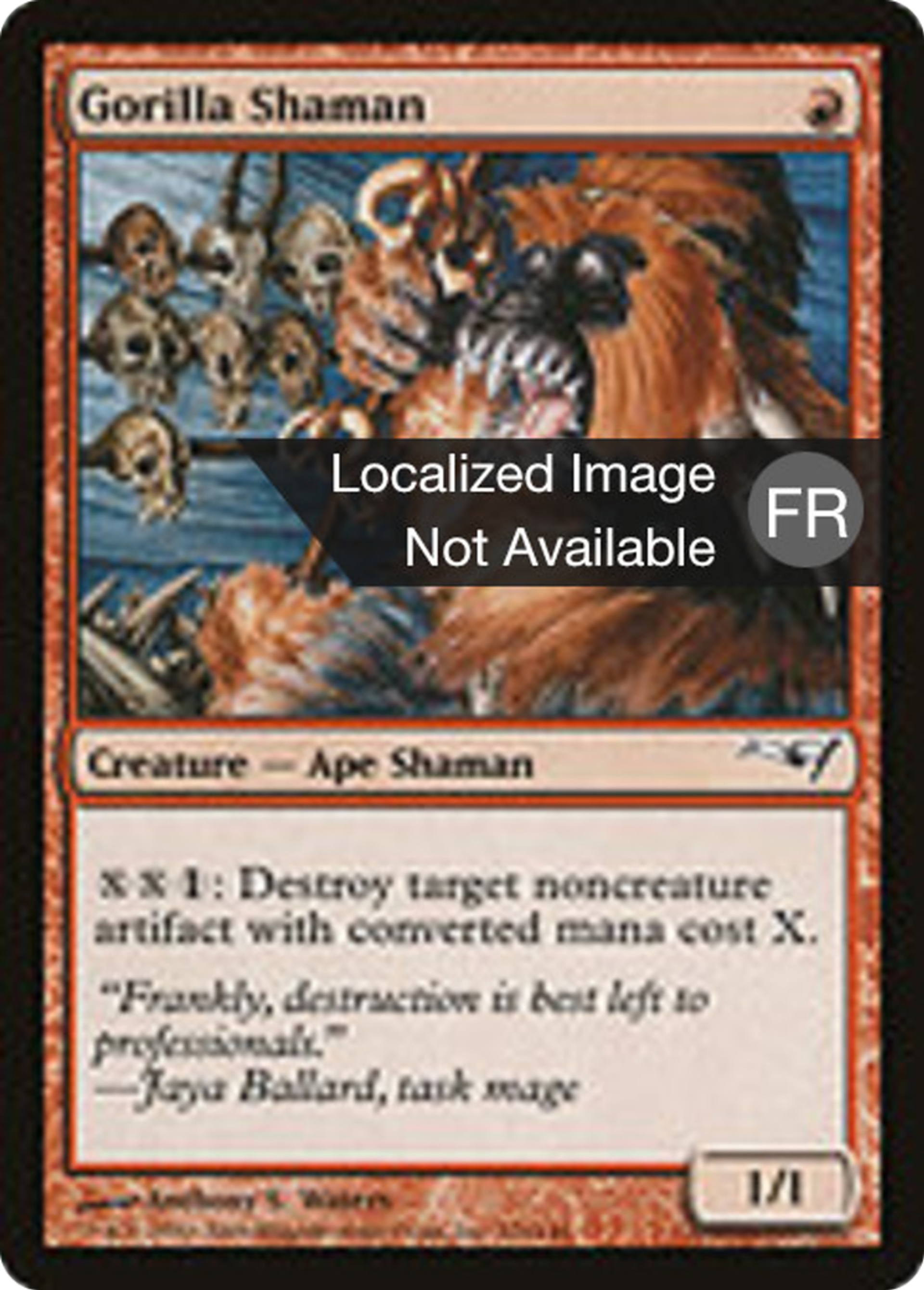 Shamane gorille — Coldsnap Theme Decks — Magic: The Gathering