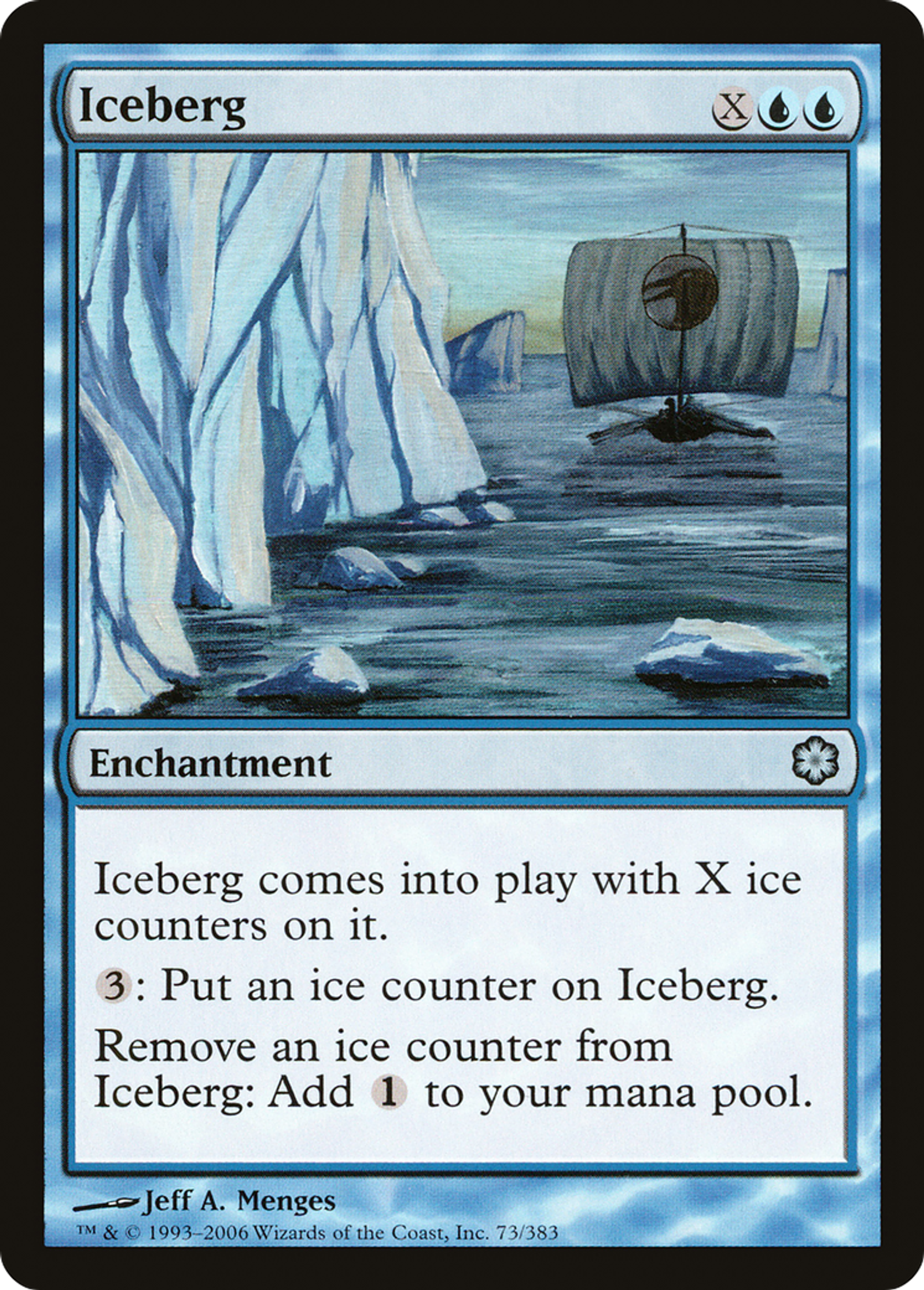 Iceberg — Coldsnap Theme Decks — Magic: The Gathering