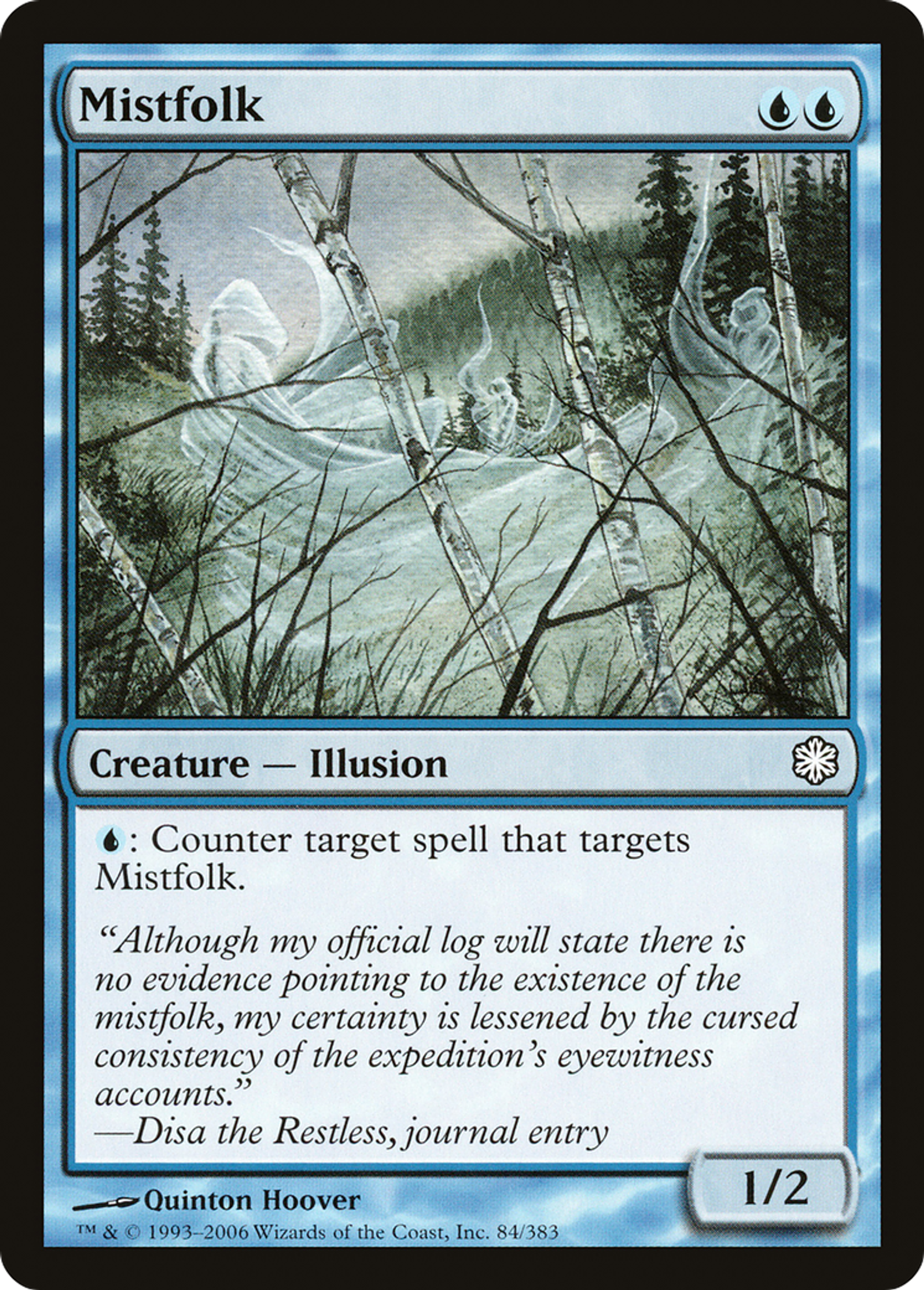 Mistfolk — Coldsnap Theme Decks — Magic: The Gathering