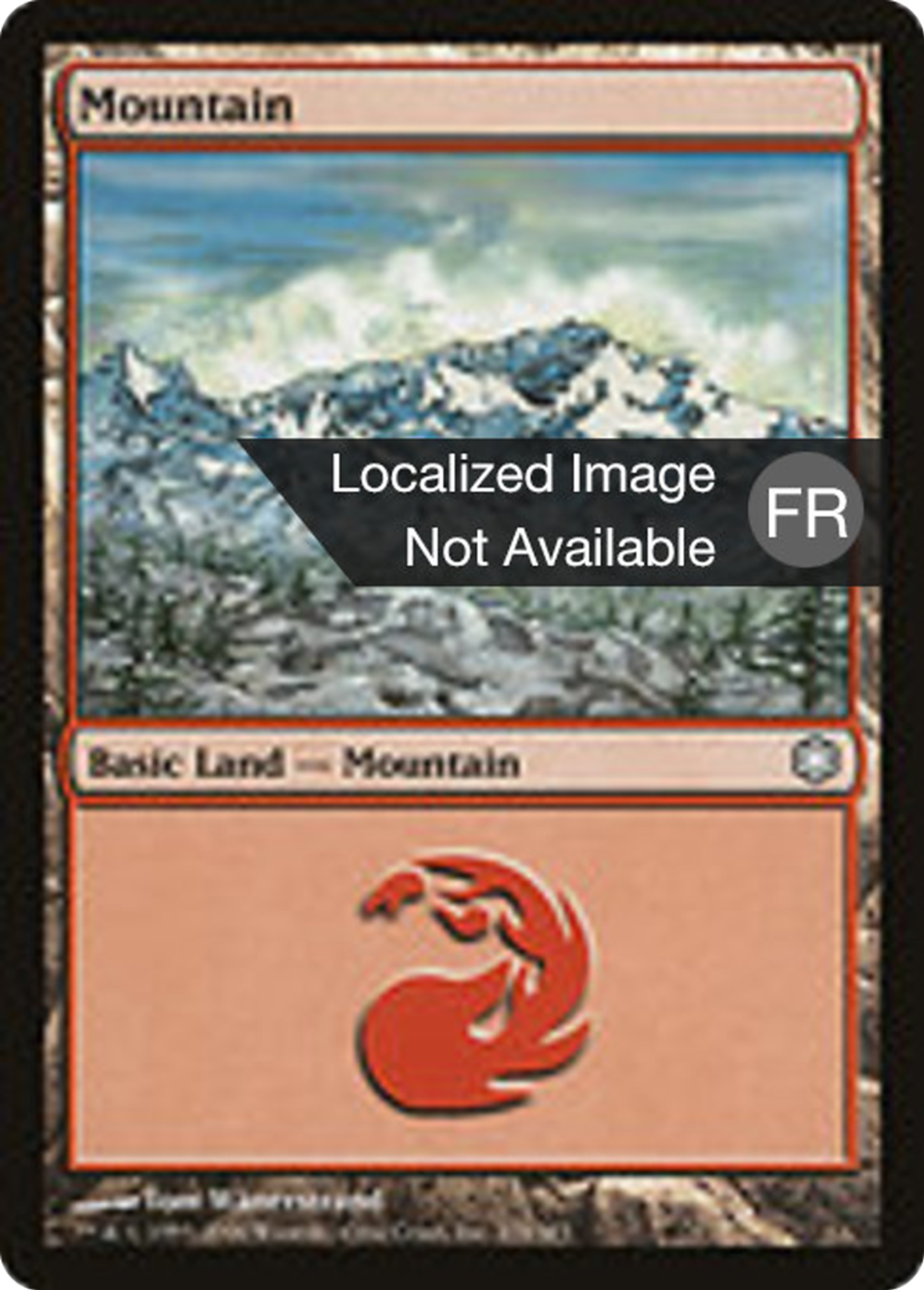 Montagne — Coldsnap Theme Decks — Magic: The Gathering