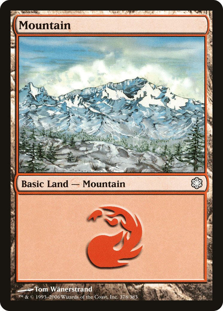 Mountain — Coldsnap Theme Decks — Magic: The Gathering