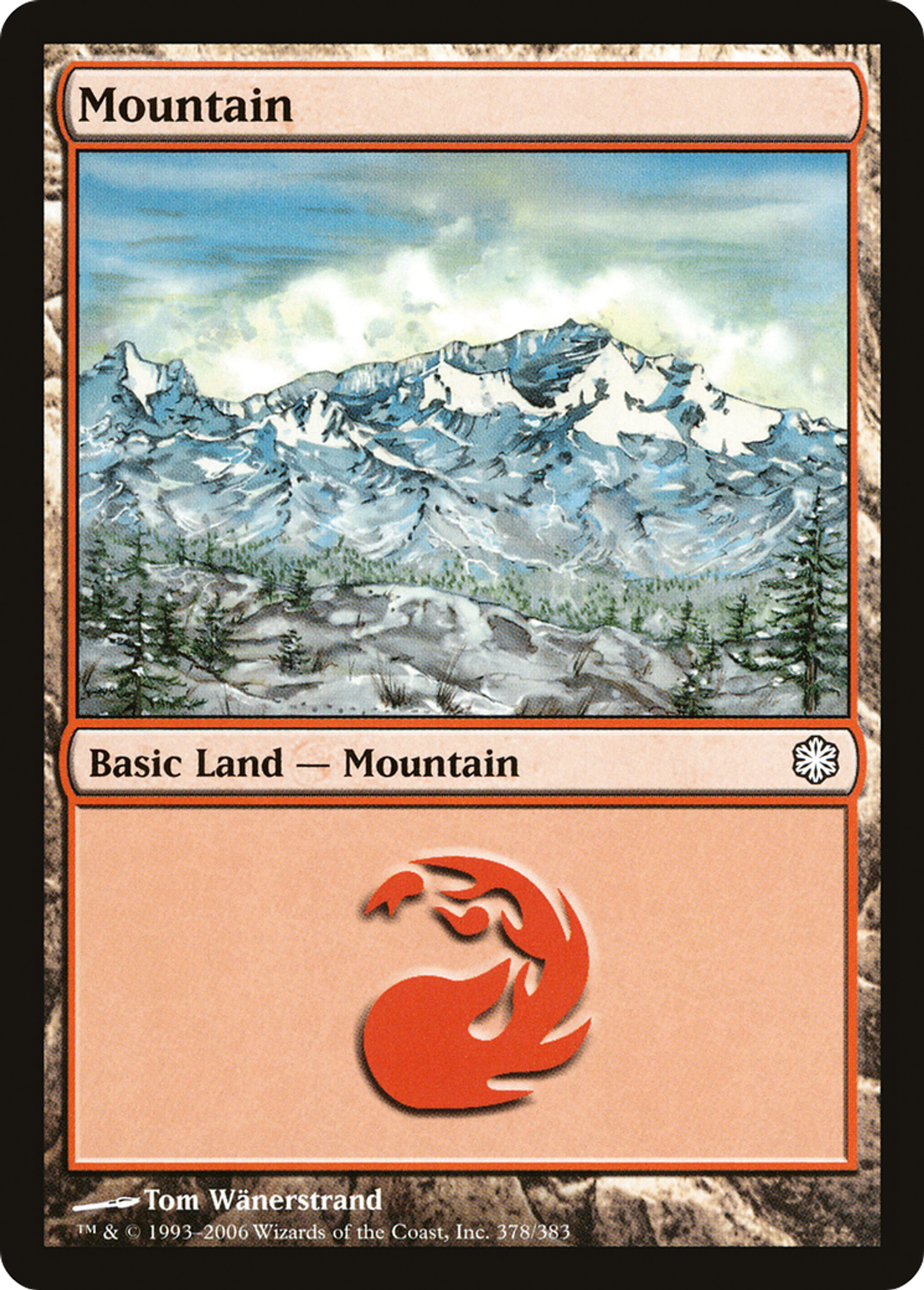 Mountain — Coldsnap Theme Decks — Magic: The Gathering