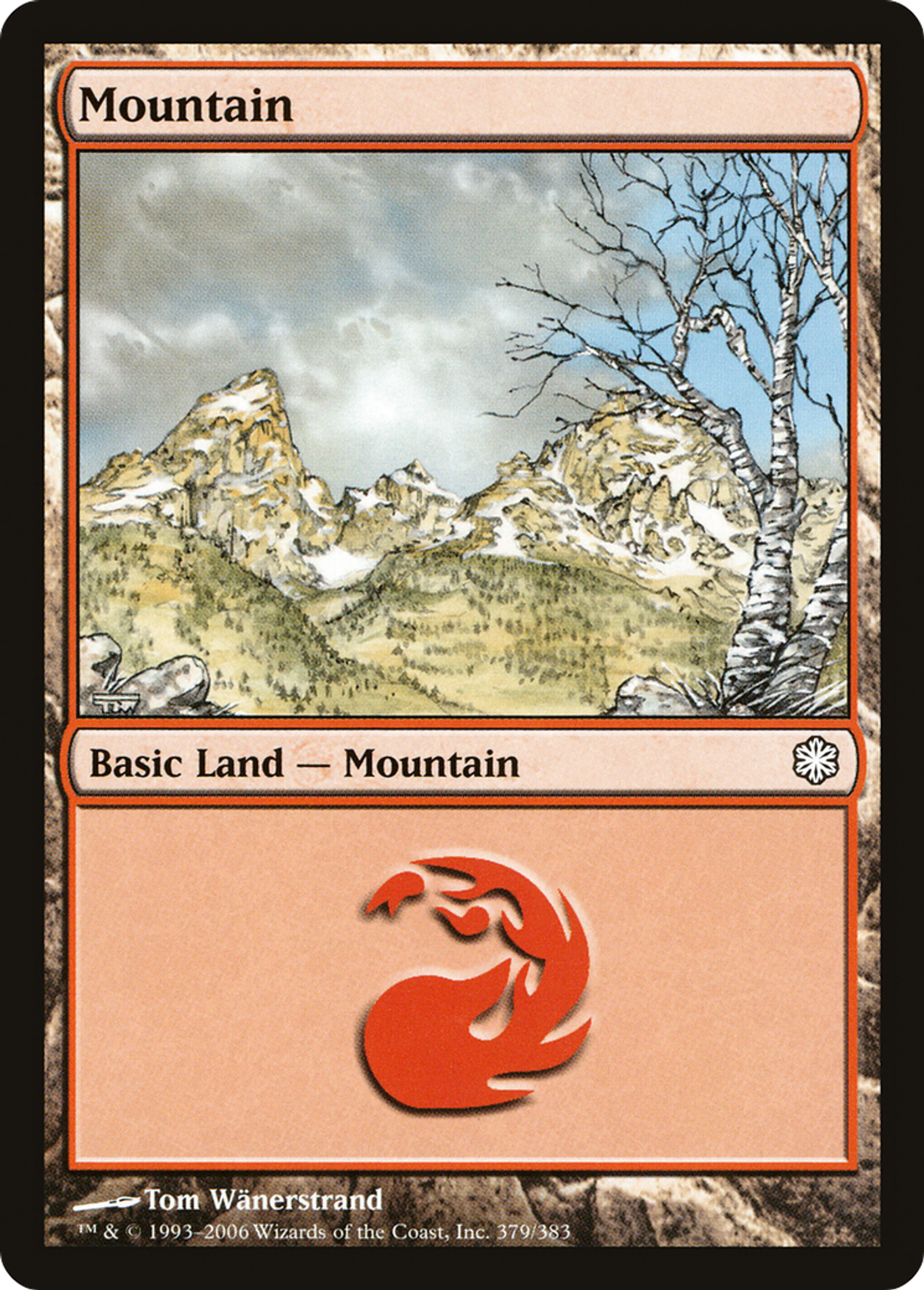 Mountain — Coldsnap Theme Decks — Magic: The Gathering