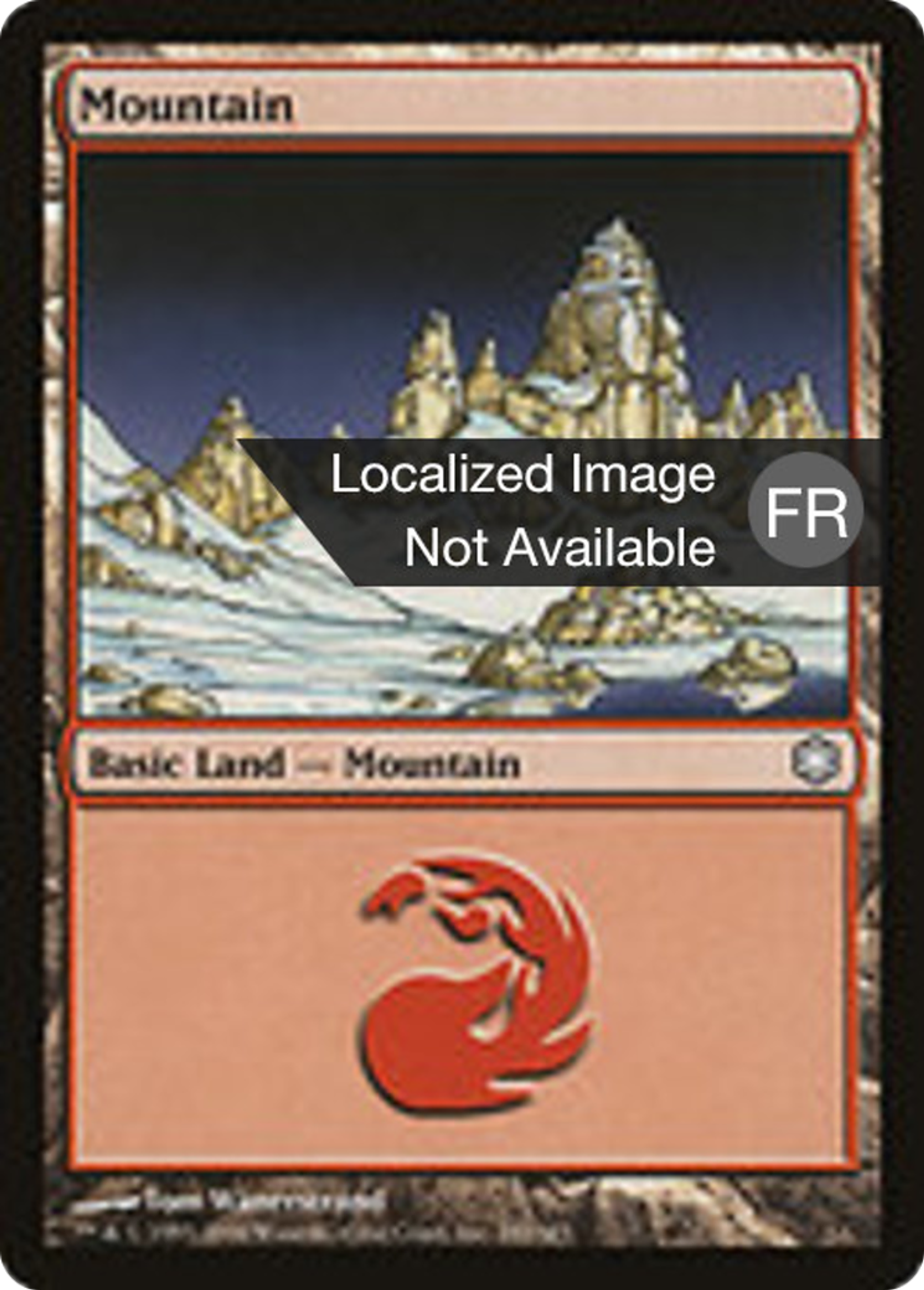 Montagne — Coldsnap Theme Decks — Magic: The Gathering