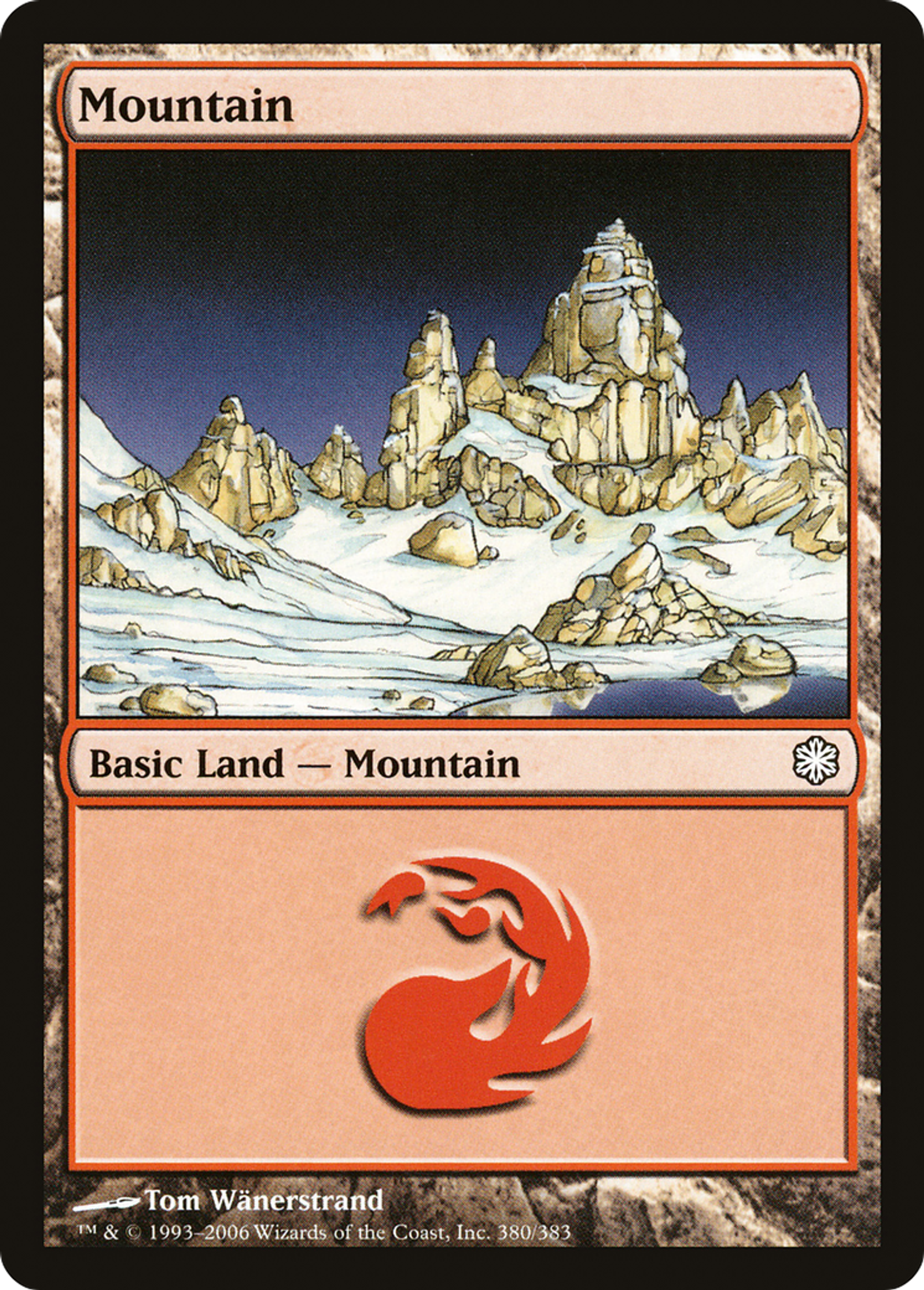 Mountain — Coldsnap Theme Decks — Magic: The Gathering