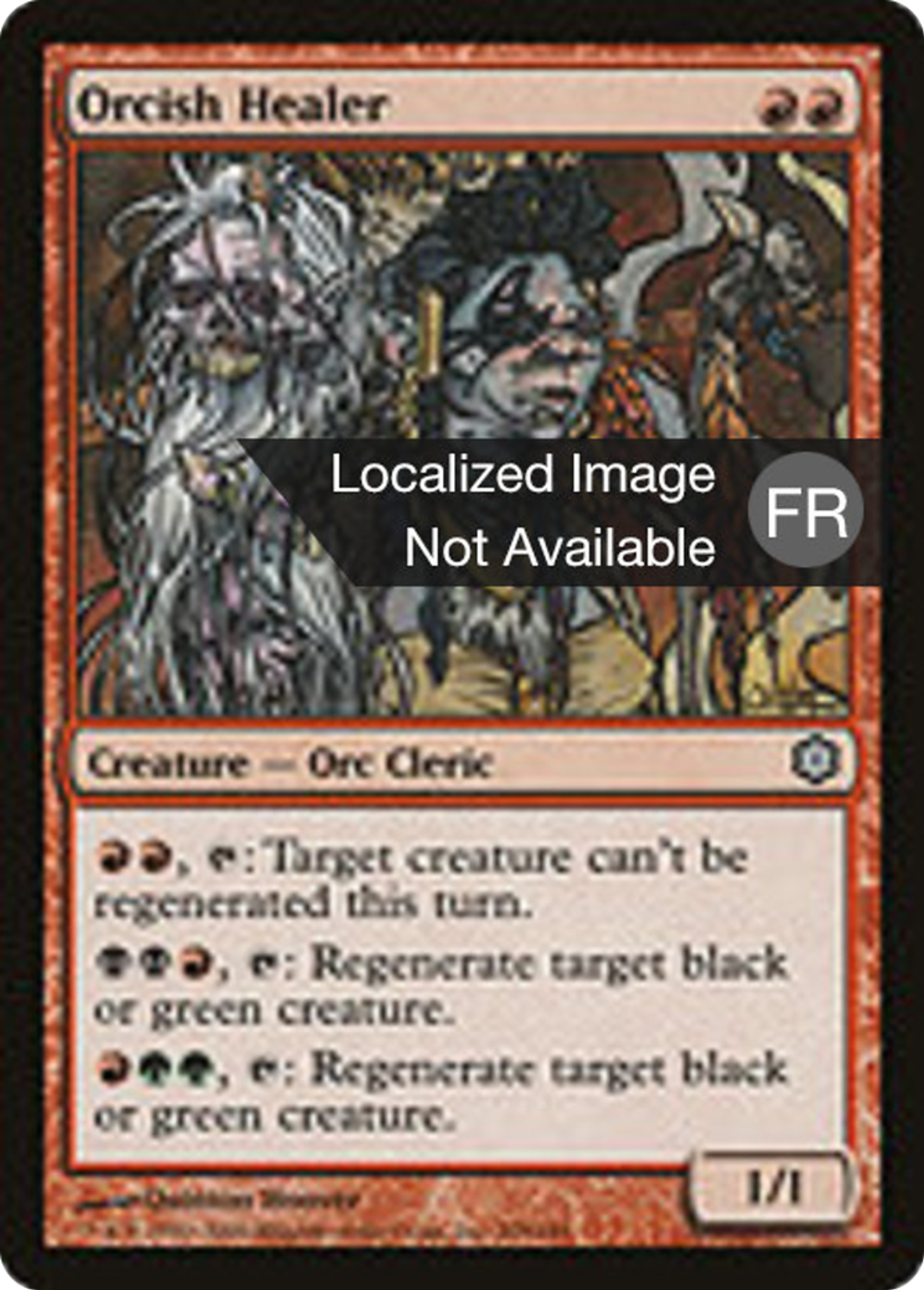 Guérisseur orque — Coldsnap Theme Decks — Magic: The Gathering