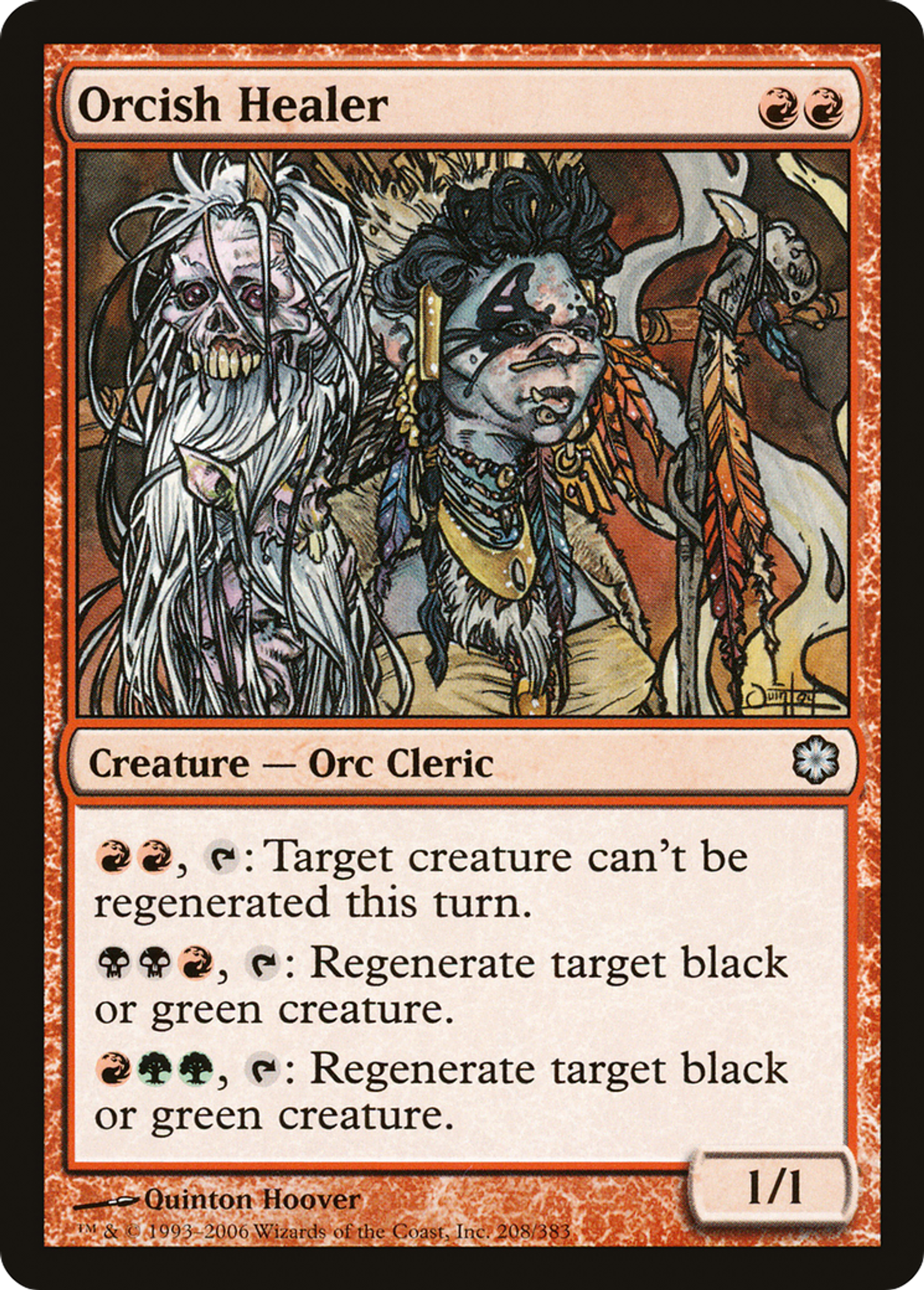 Guérisseur orque — Coldsnap Theme Decks — Magic: The Gathering