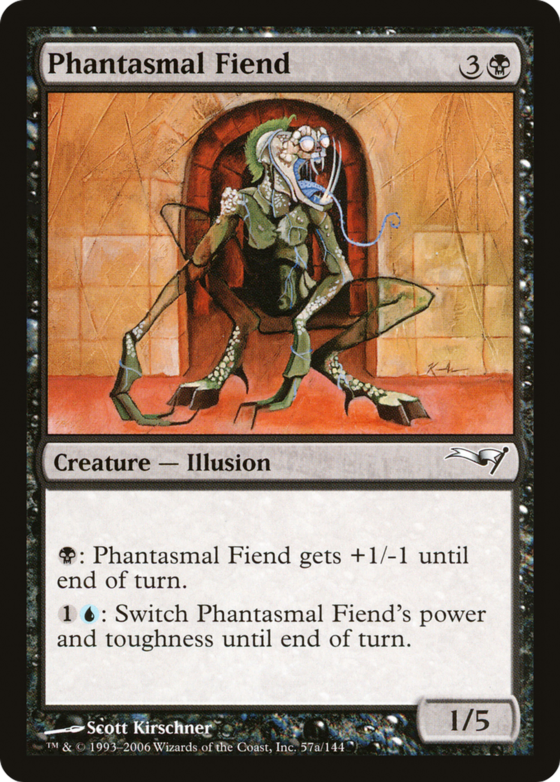 Phantasmal Fiend — Coldsnap Theme Decks — Magic: The Gathering