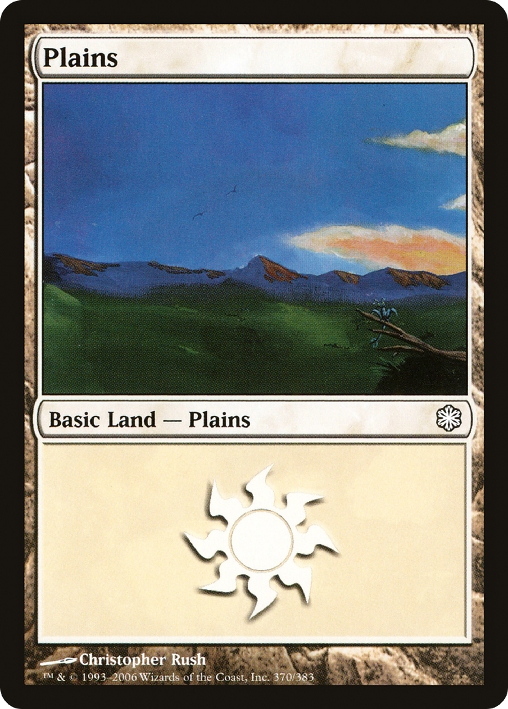 Plains — Coldsnap Theme Decks — Magic: The Gathering