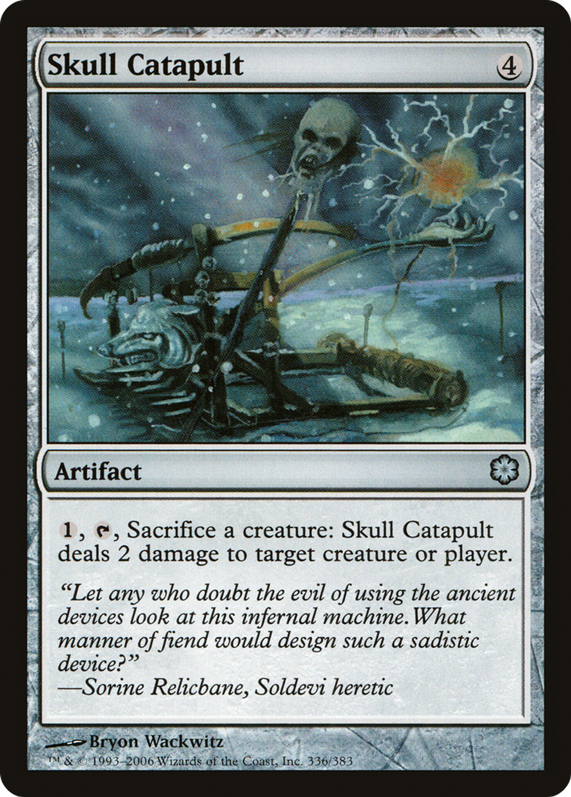 Catapulte des crânes — Coldsnap Theme Decks — Magic: The Gathering