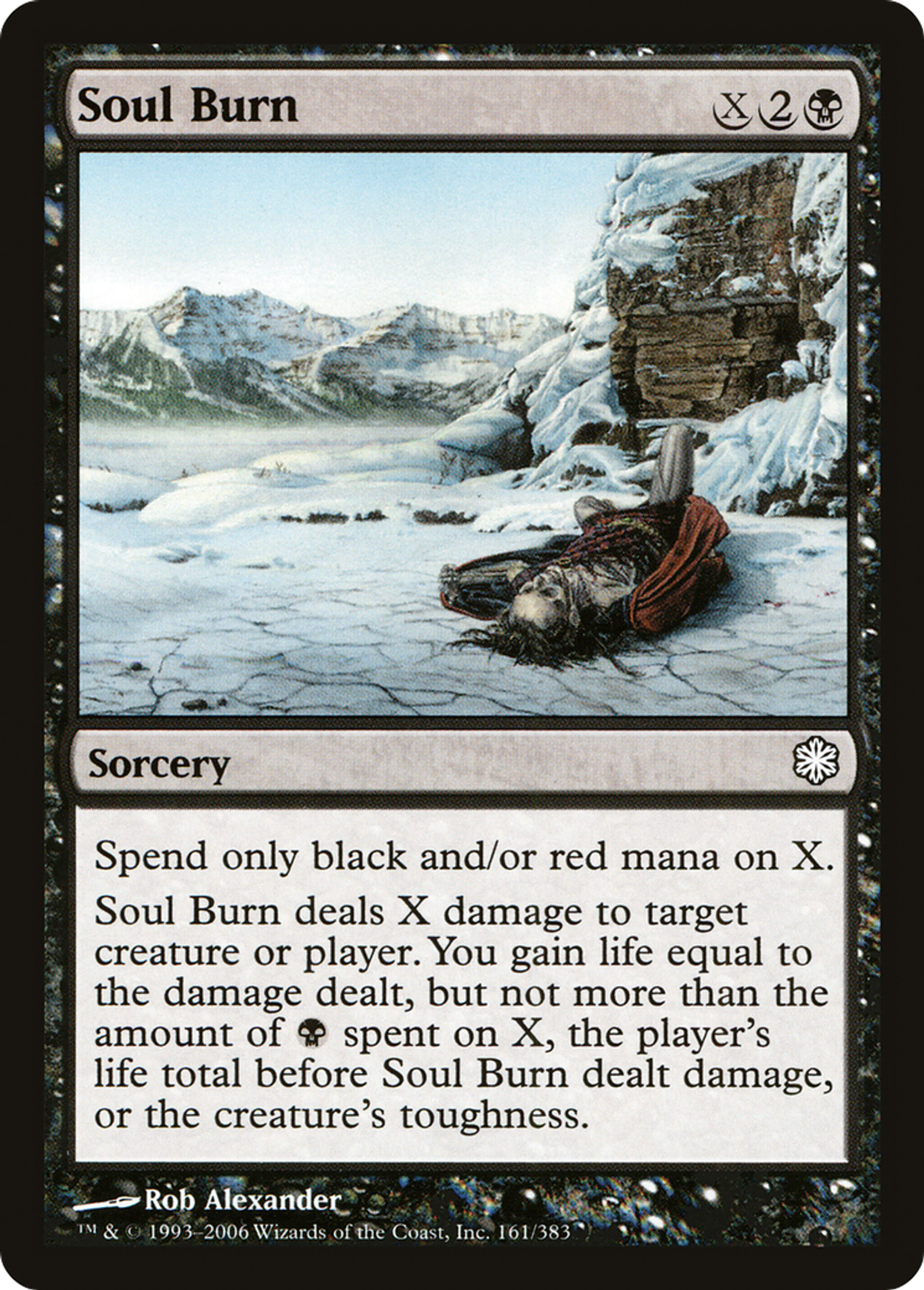 Brûlure des âmes — Coldsnap Theme Decks — Magic: The Gathering