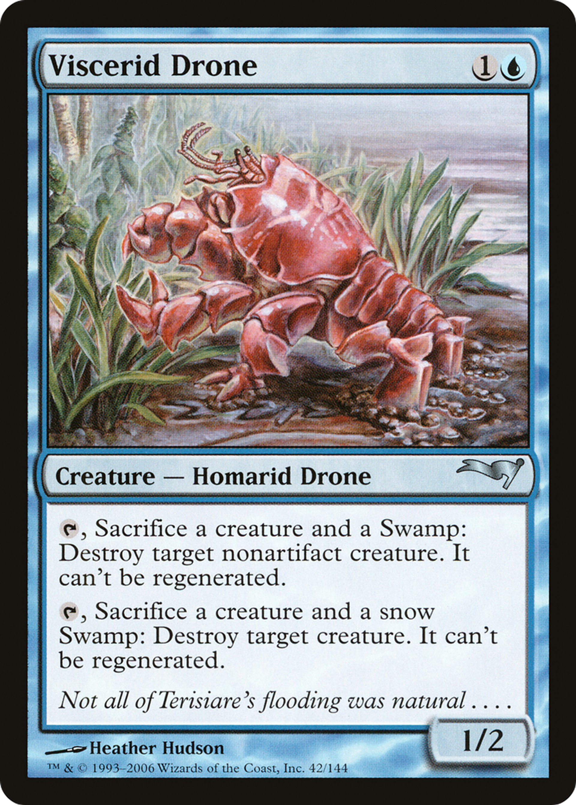 Viscerid Drone — Coldsnap Theme Decks — Magic: The Gathering