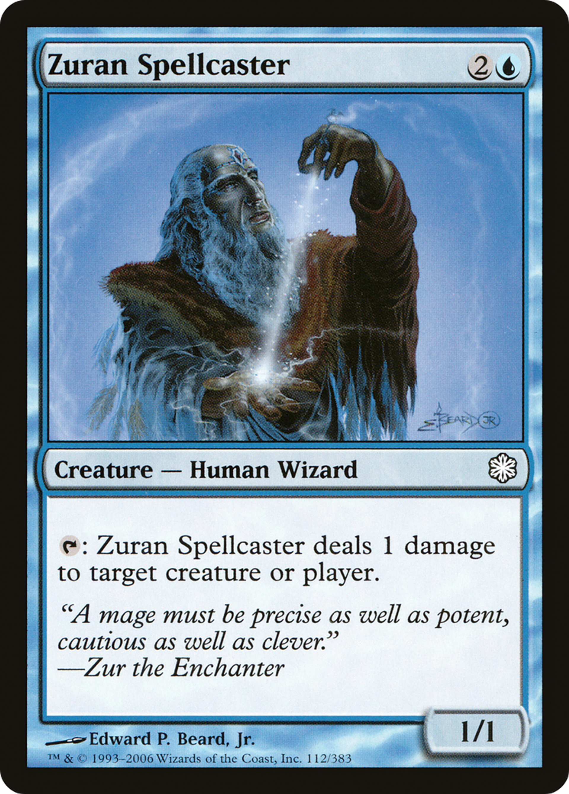 Lanceur de sort zuranien — Coldsnap Theme Decks — Magic: The Gathering