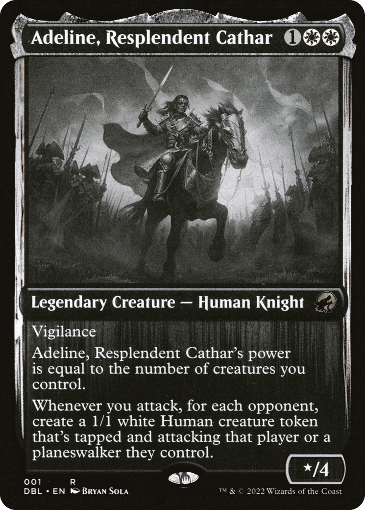 Adeline, Resplendent Cathar from Innistrad: Double Feature - Magic: The Gathering