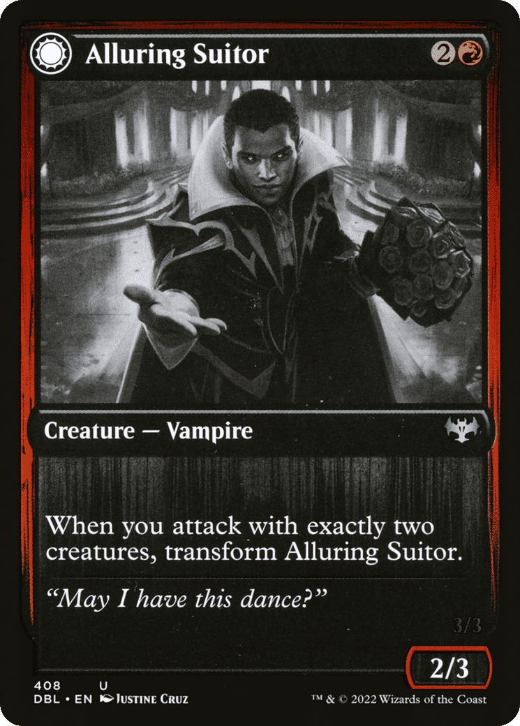 Alluring Suitor // Deadly Dancer — Innistrad: Double Feature — Magic: The Gathering