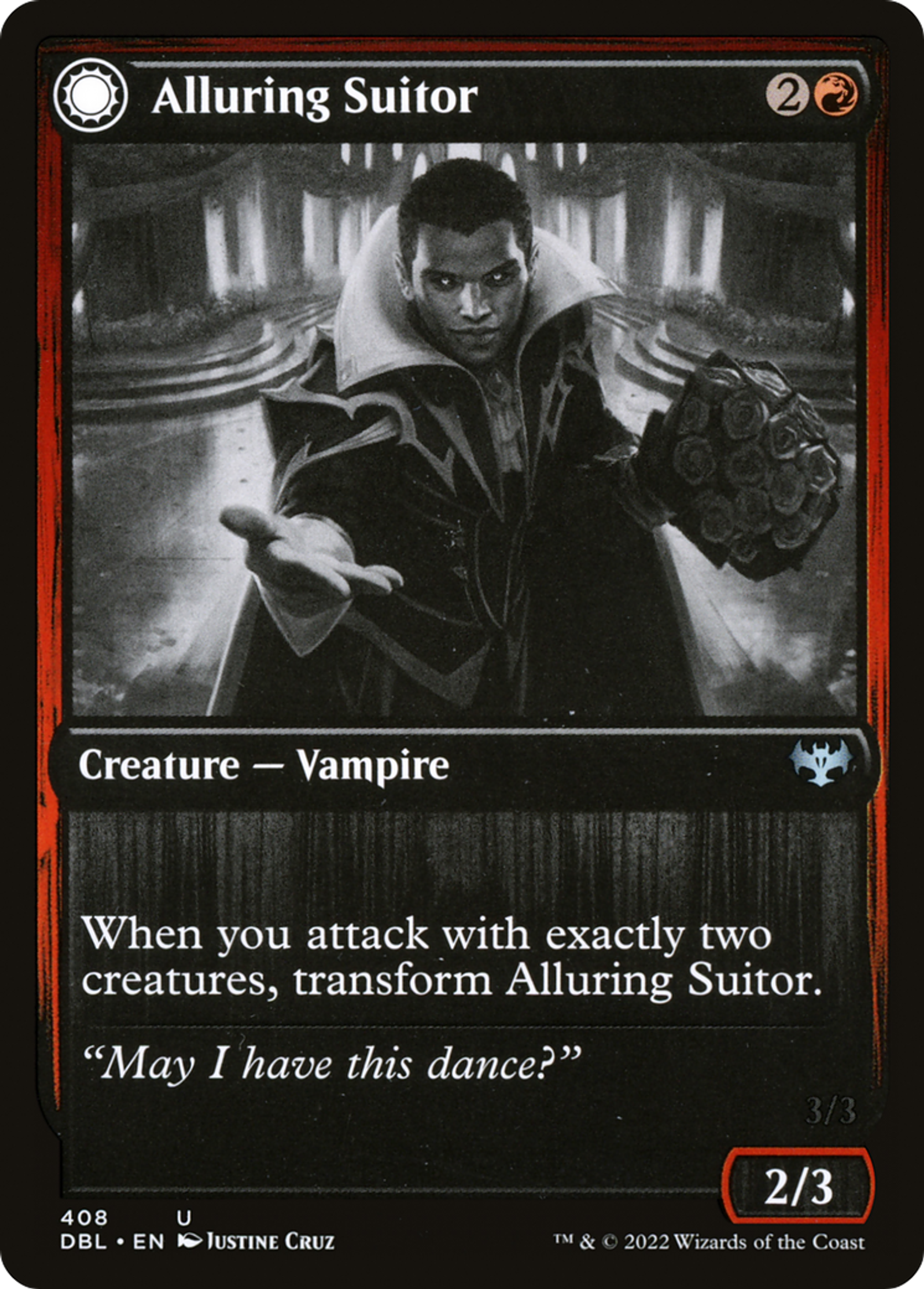 Alluring Suitor // Deadly Dancer — Innistrad: Double Feature — Magic: The Gathering