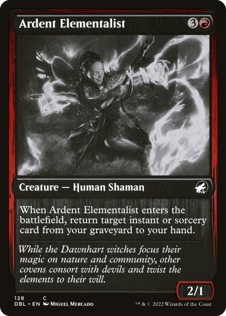 Ardent Elementalist — Innistrad: Double Feature — Magic: The Gathering