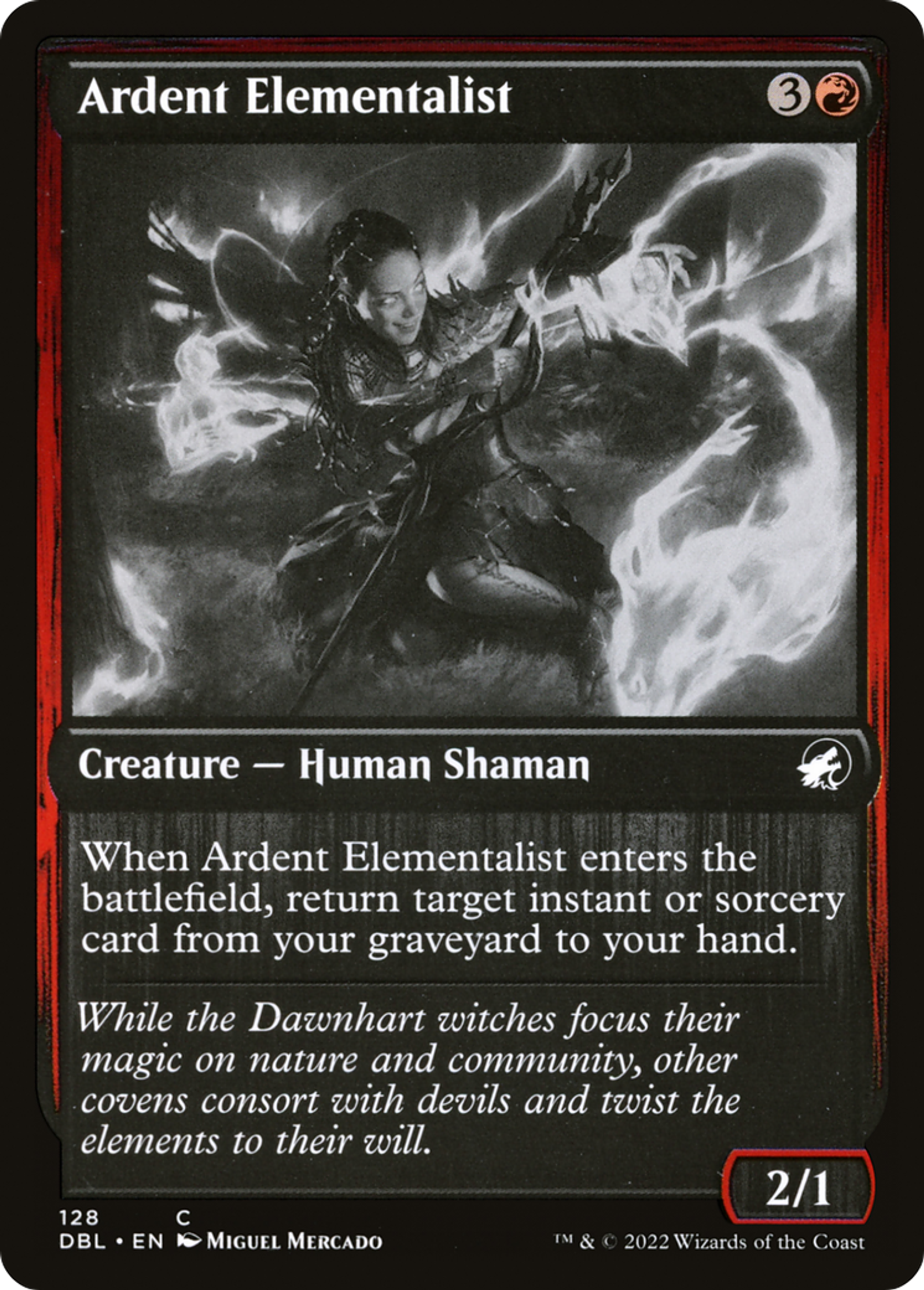 Ardent Elementalist — Innistrad: Double Feature — Magic: The Gathering